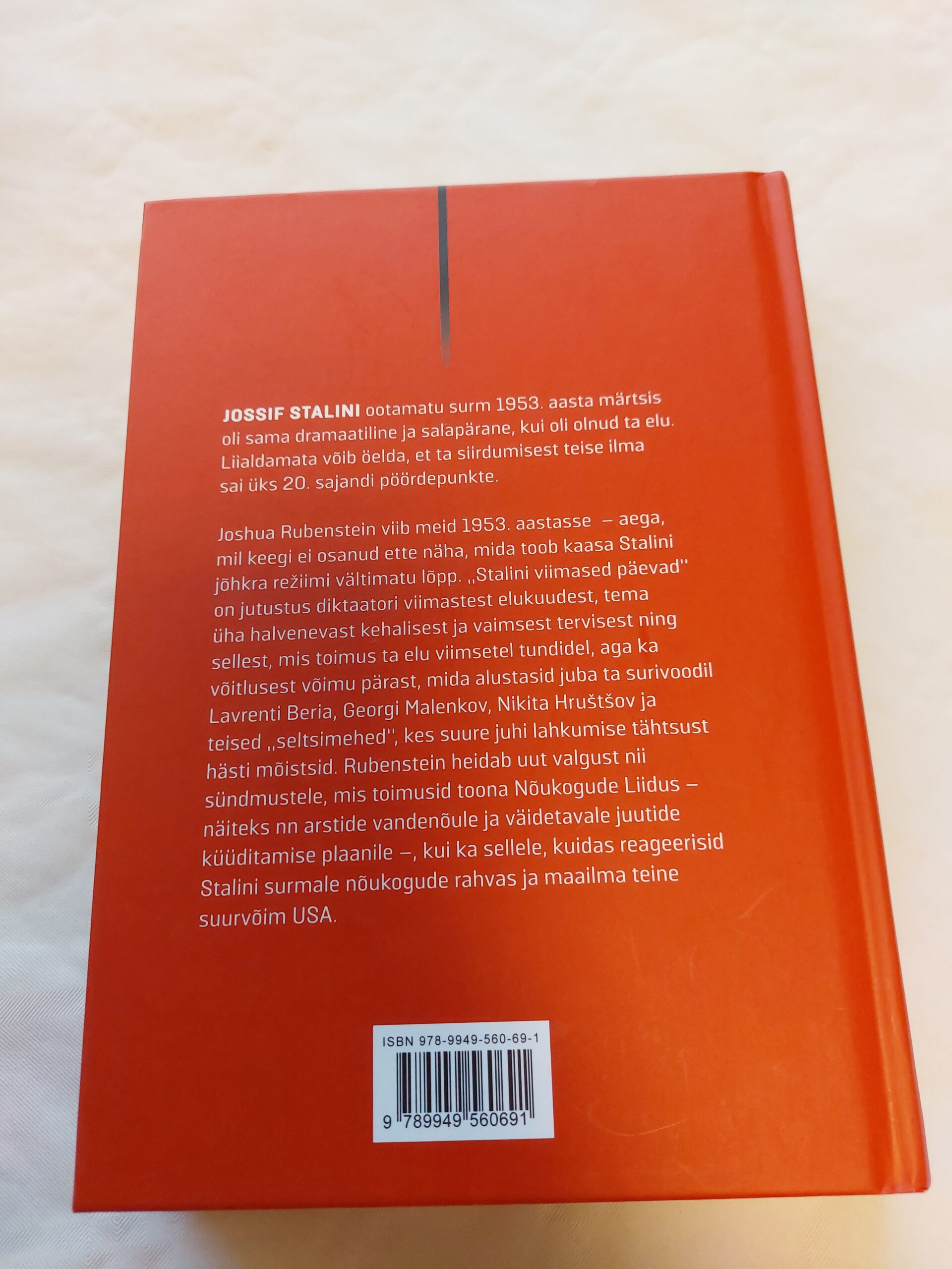 Stalini viimased päevad. Joshua Rubenstein. 2016 - Image 4