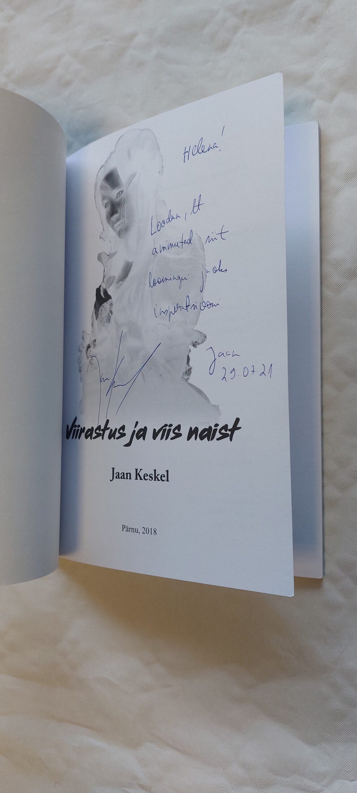 Viirastus ja viis naist. Jaan Keskel 2018 - Image 2
