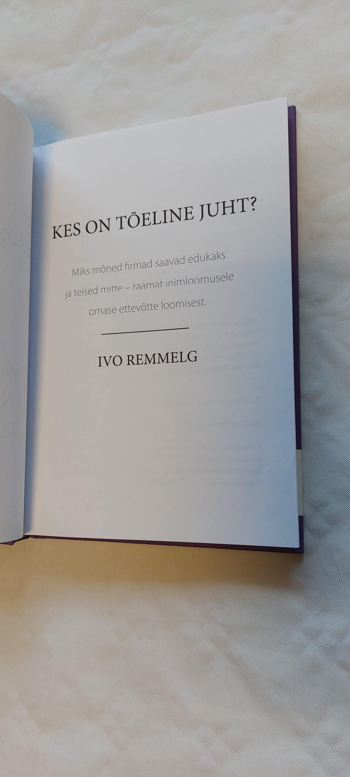 Kes on tõeline juht? Ivo Remmelg. - Image 2