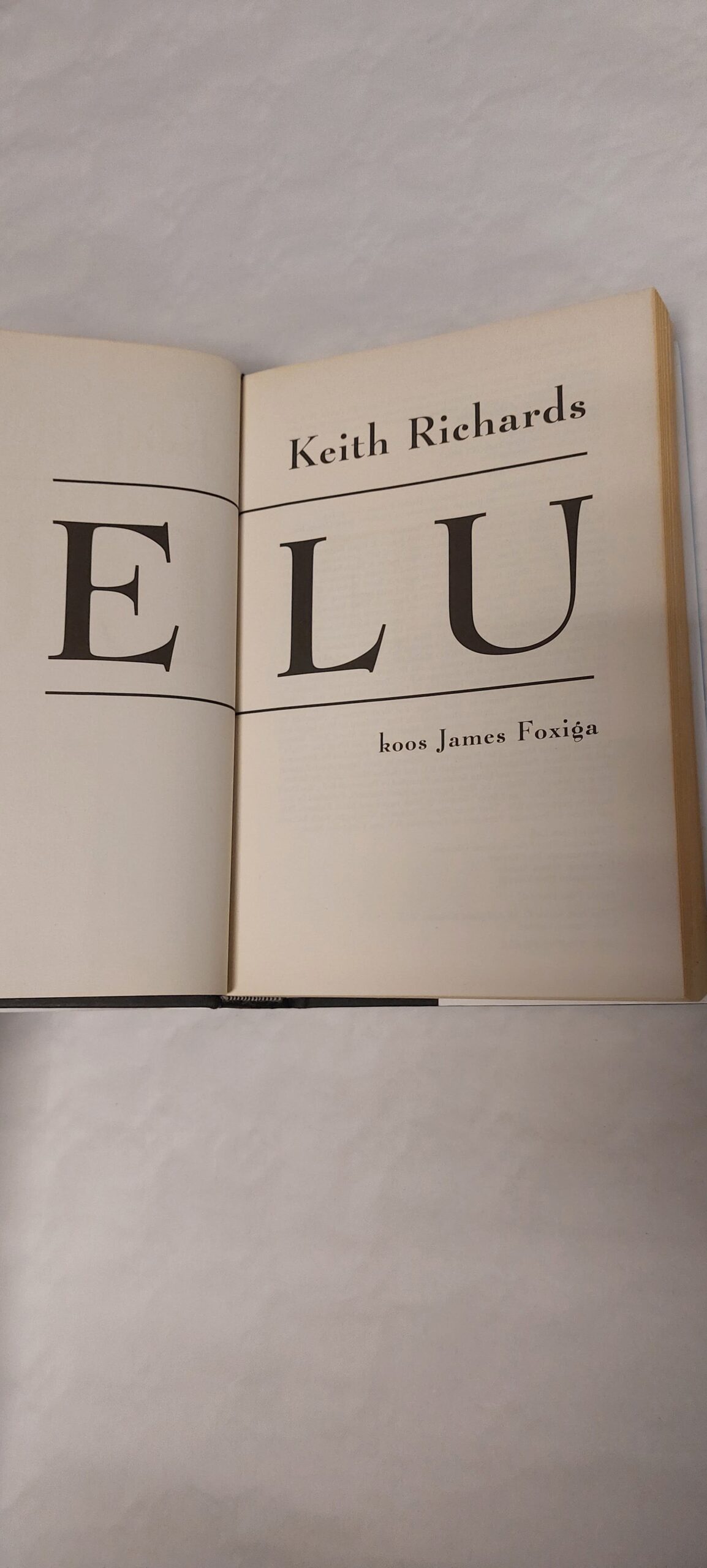 Elu. Keith Richards. 2013 - Image 2