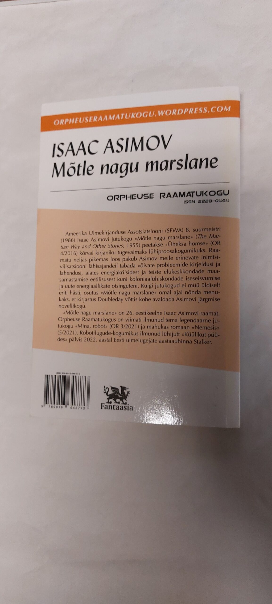 Mõtle nagu marslane. Isaac Asimov. 2023 - Image 5