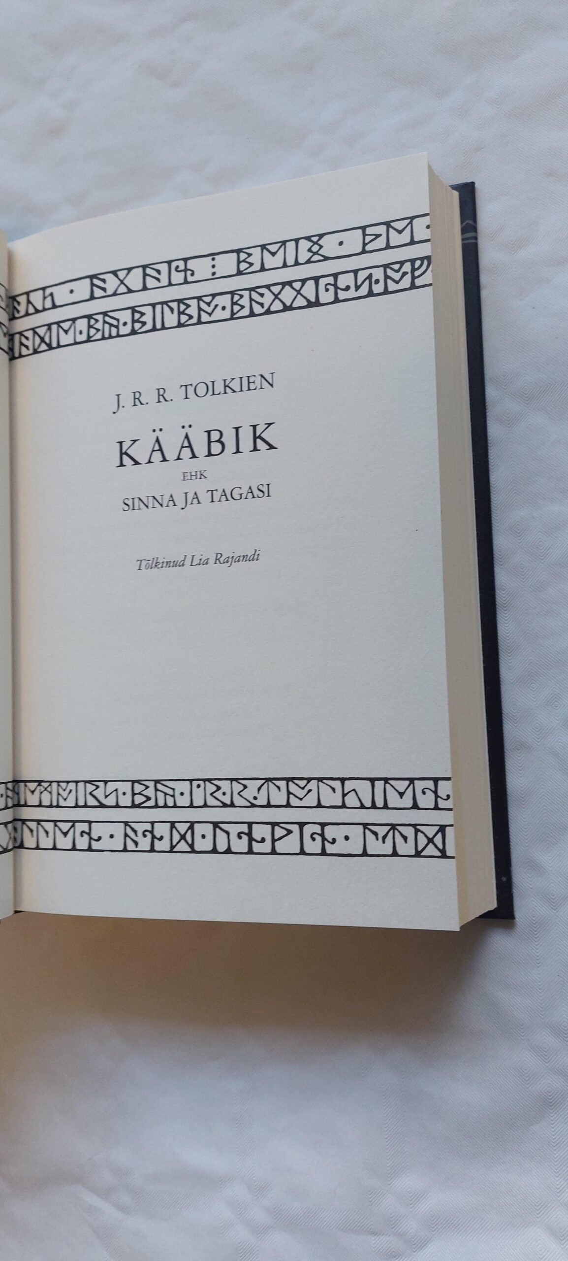 Kääbik ehk sinna ja tagasi. J.R. R. Tolkien. 2019 - Image 2