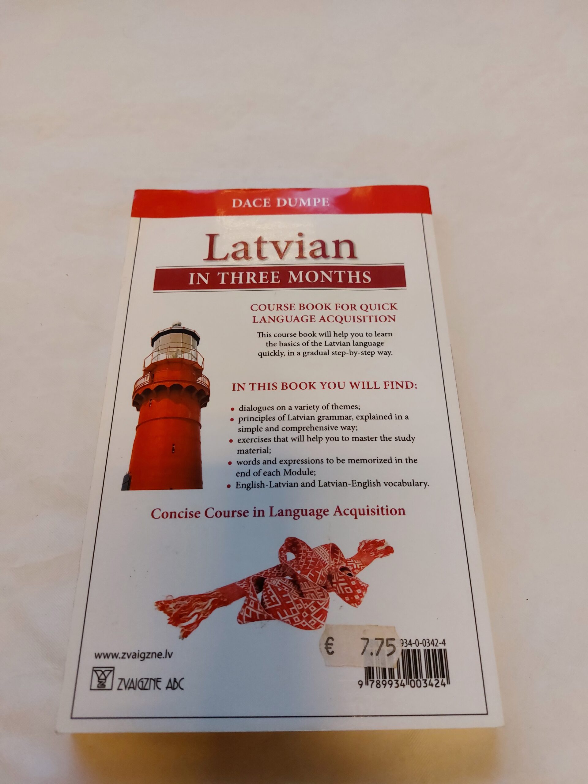 Latvian in Three Months. Dace Dumpe. 2018 - Image 5