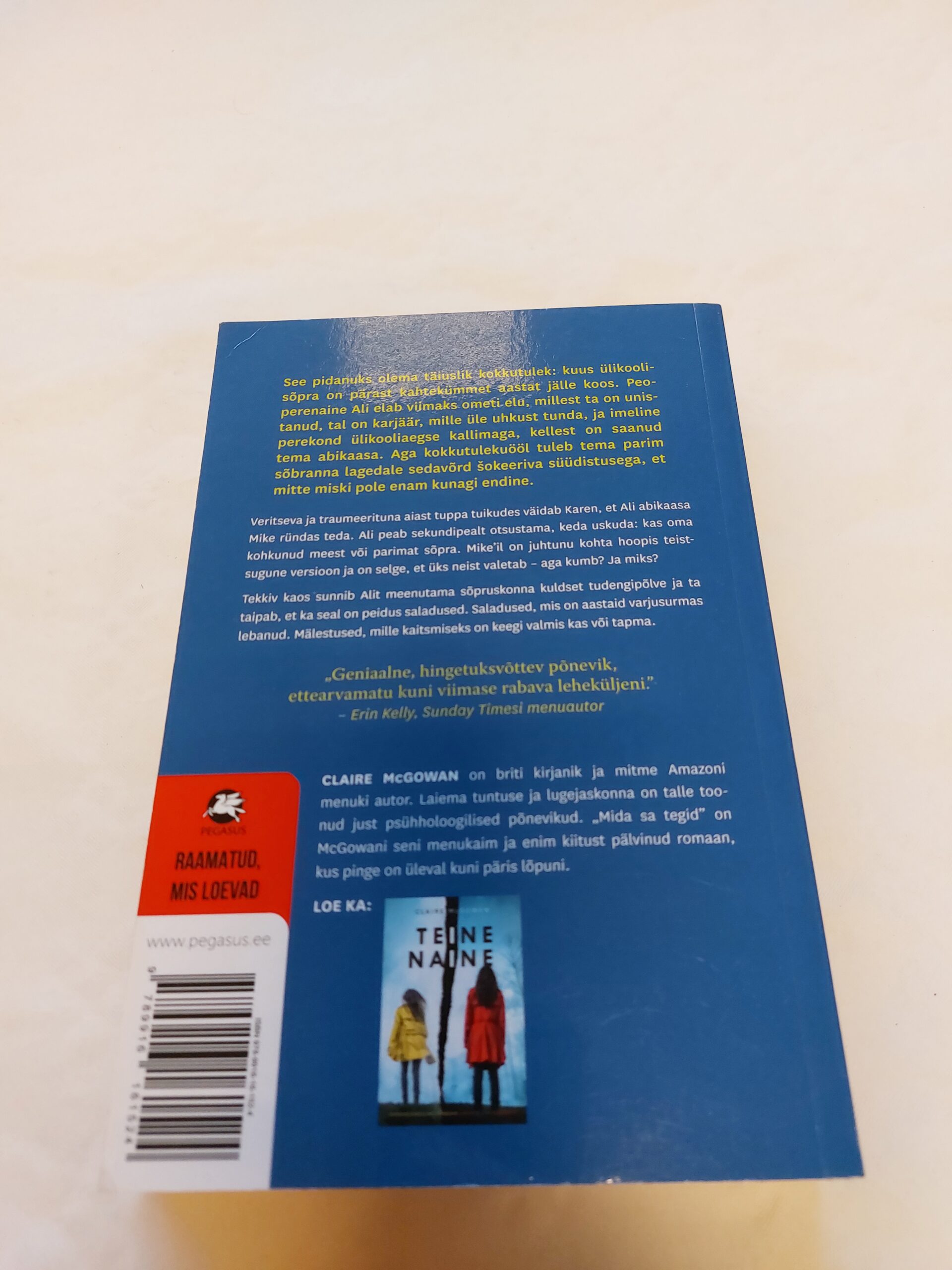 Mida sa tegid. Claire McGowan. 2022 - Image 3