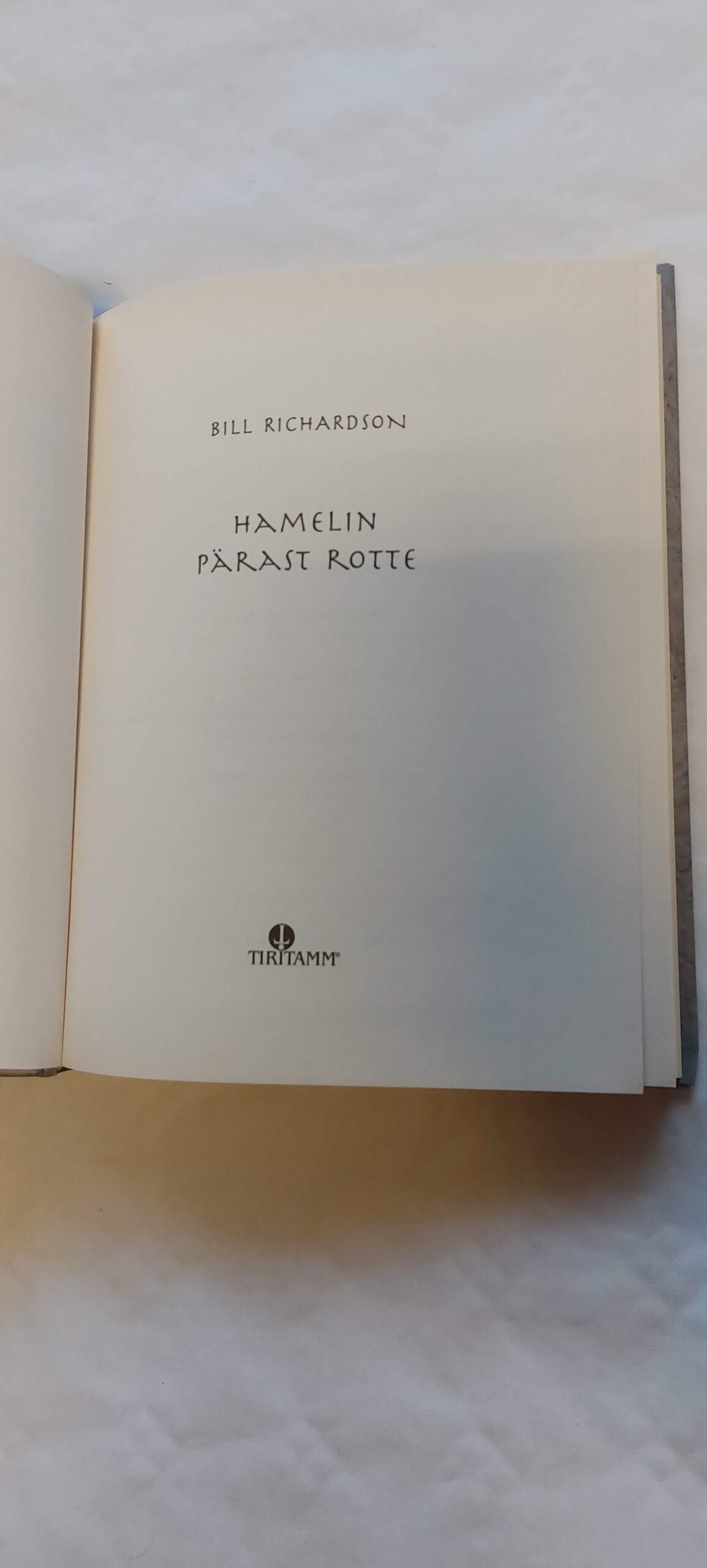 Hamelin pärast rotte. Bill Richardson. 2004 - Image 2