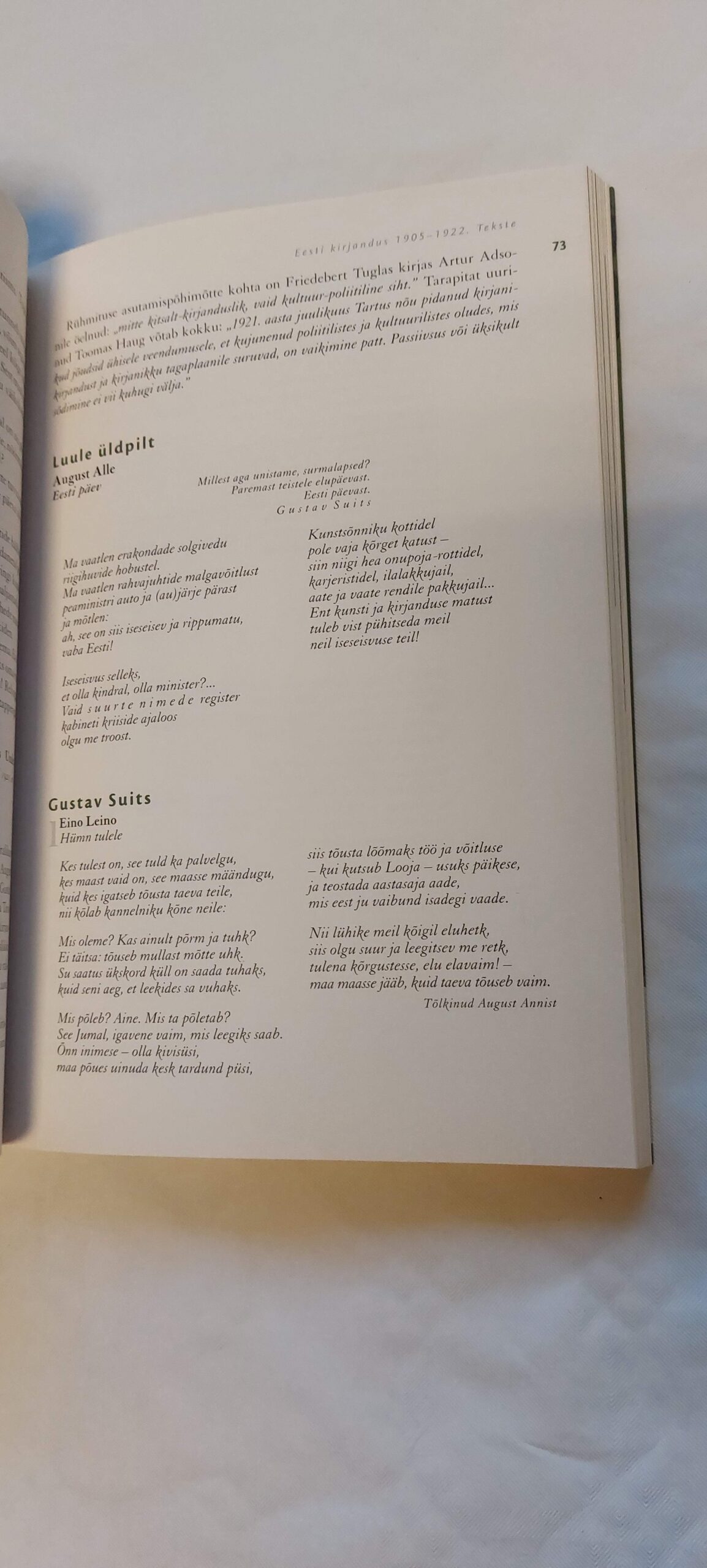 20. sajandi I poole eesti kirjandus. Epp Annus, Luule Epner, Ele Süvalepp. 2006 - Image 4