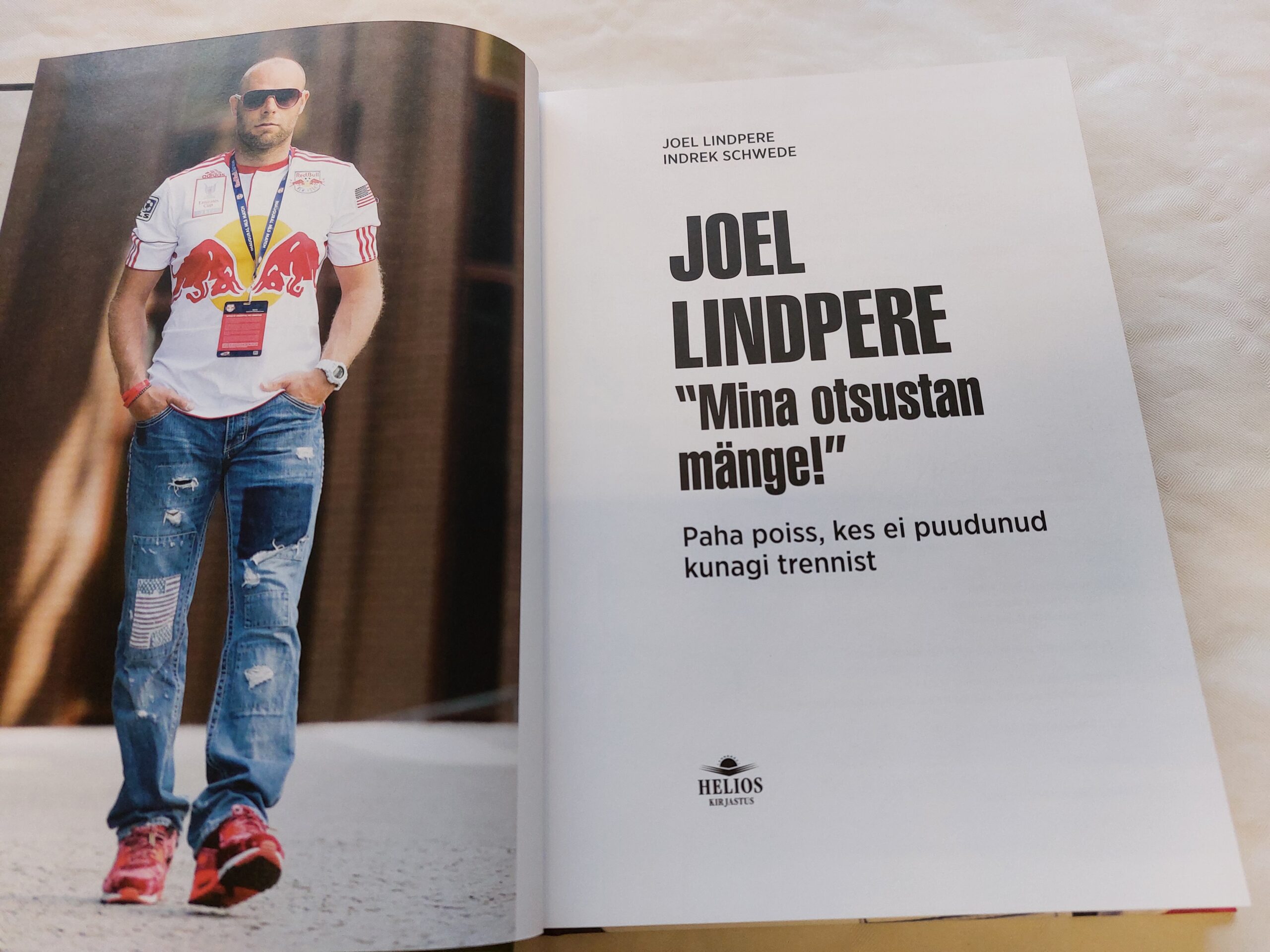 Joel Lindpere: Mina otsustan mänge! Joel Lindpere, Indrek Schwede. 2018 - Image 2