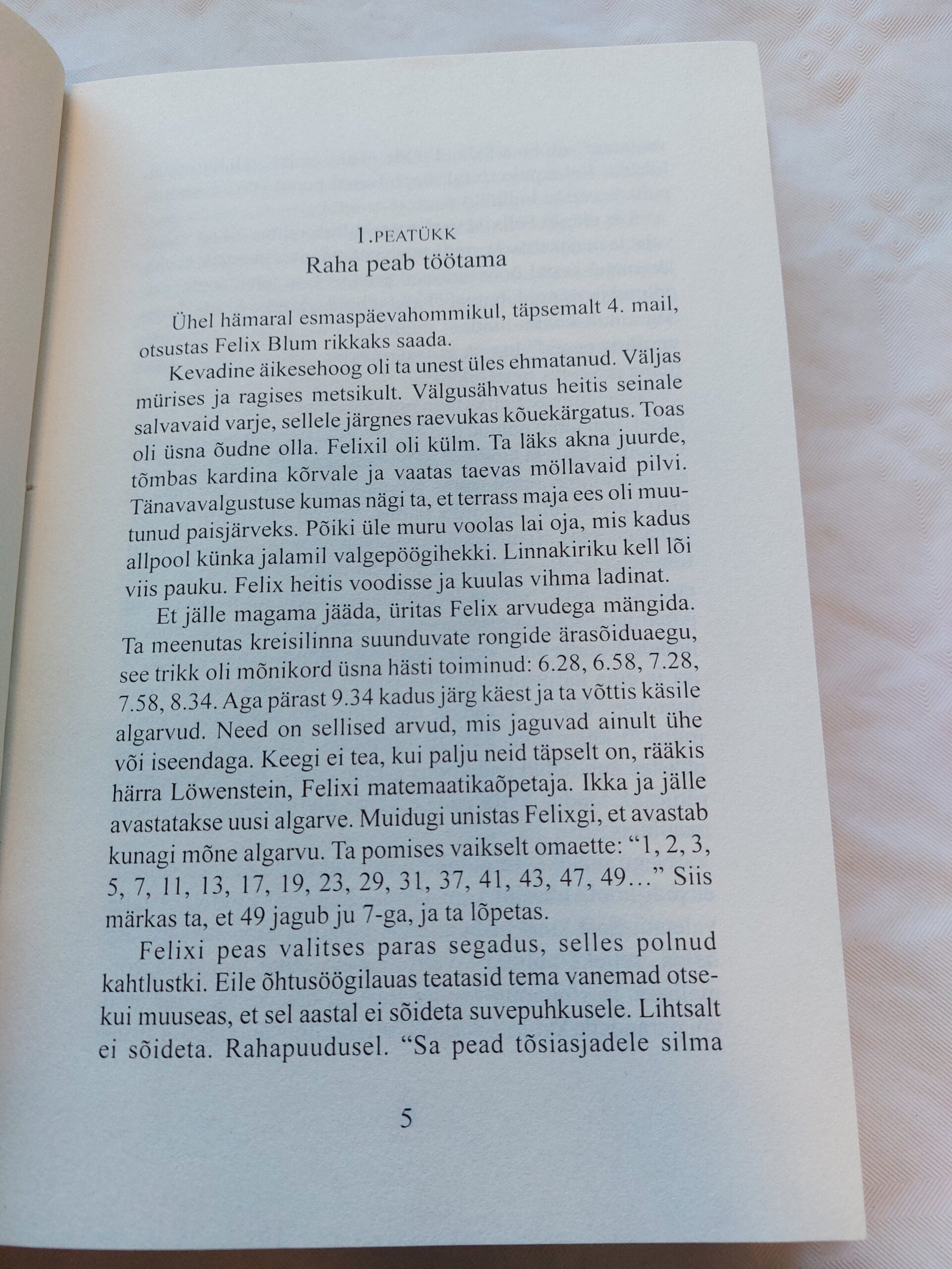Felix tahab rikkaks saada. Romaan rahast ja muudest tähtsatest asjadest. Nikolaus Piper. 2002 - Image 3