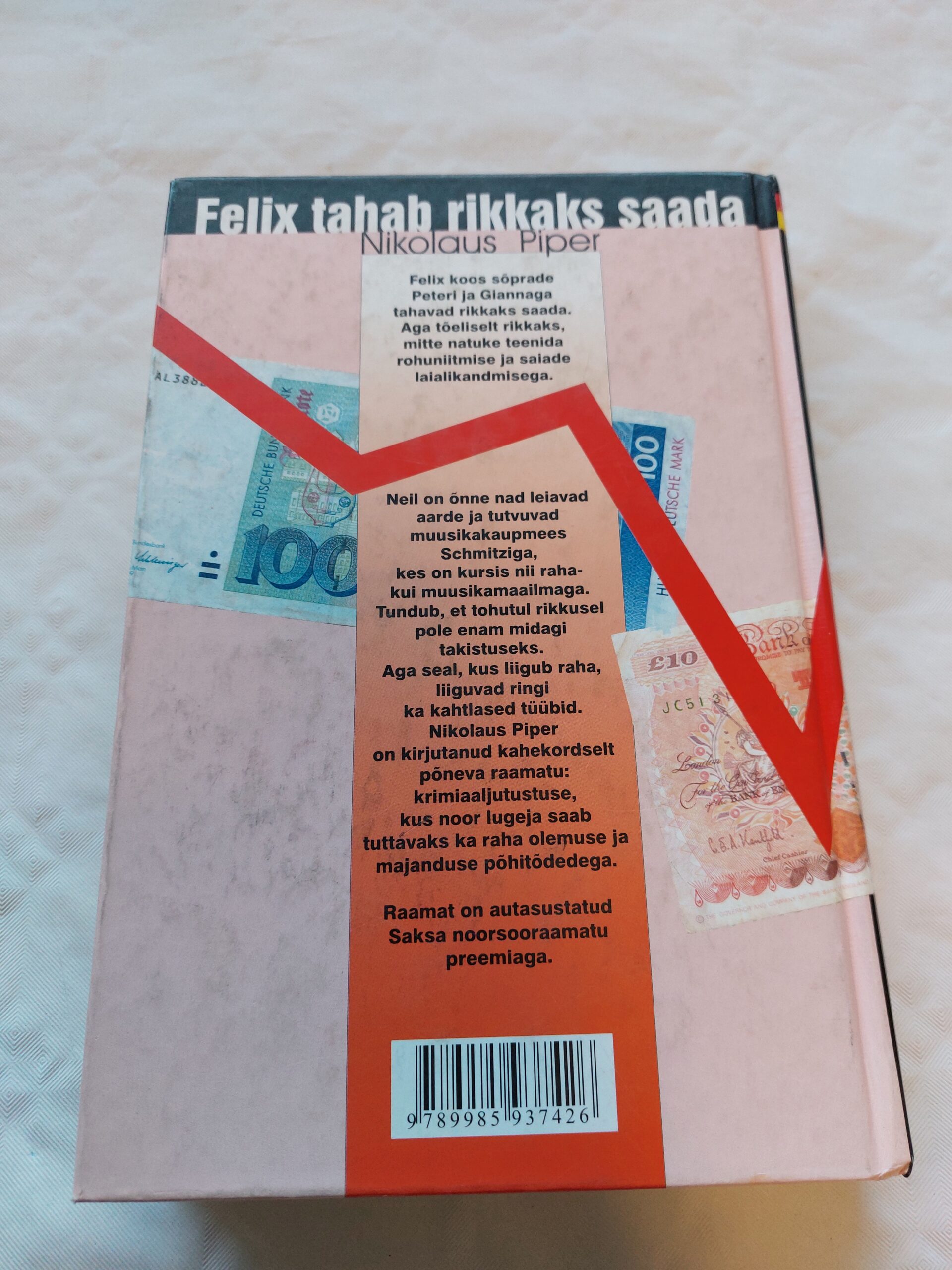 Felix tahab rikkaks saada. Romaan rahast ja muudest tähtsatest asjadest. Nikolaus Piper. 2002 - Image 4