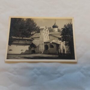 EW AEGNE POSTKAART. PETSERI KLOOSTER. PÜHA NIKOLAI KIRIK. JOH. TRIEFELDT. 1939