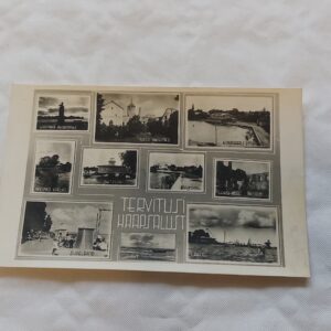 EW AEGNE POSTKAART. TERVITUSI HAAPSALUST