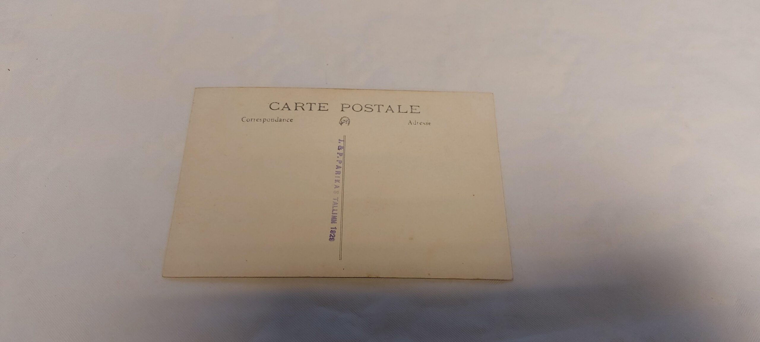 EV AEGNE POSTKAART. J. P. PARIKAS. 1929 - Image 2