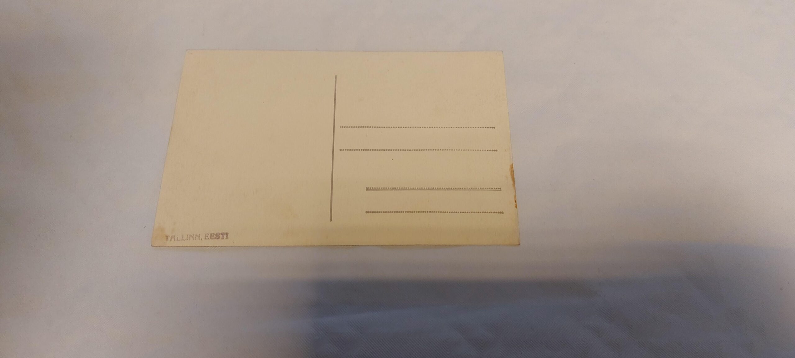 EV AEGNE POSTKAART. TALLINN. - Image 2