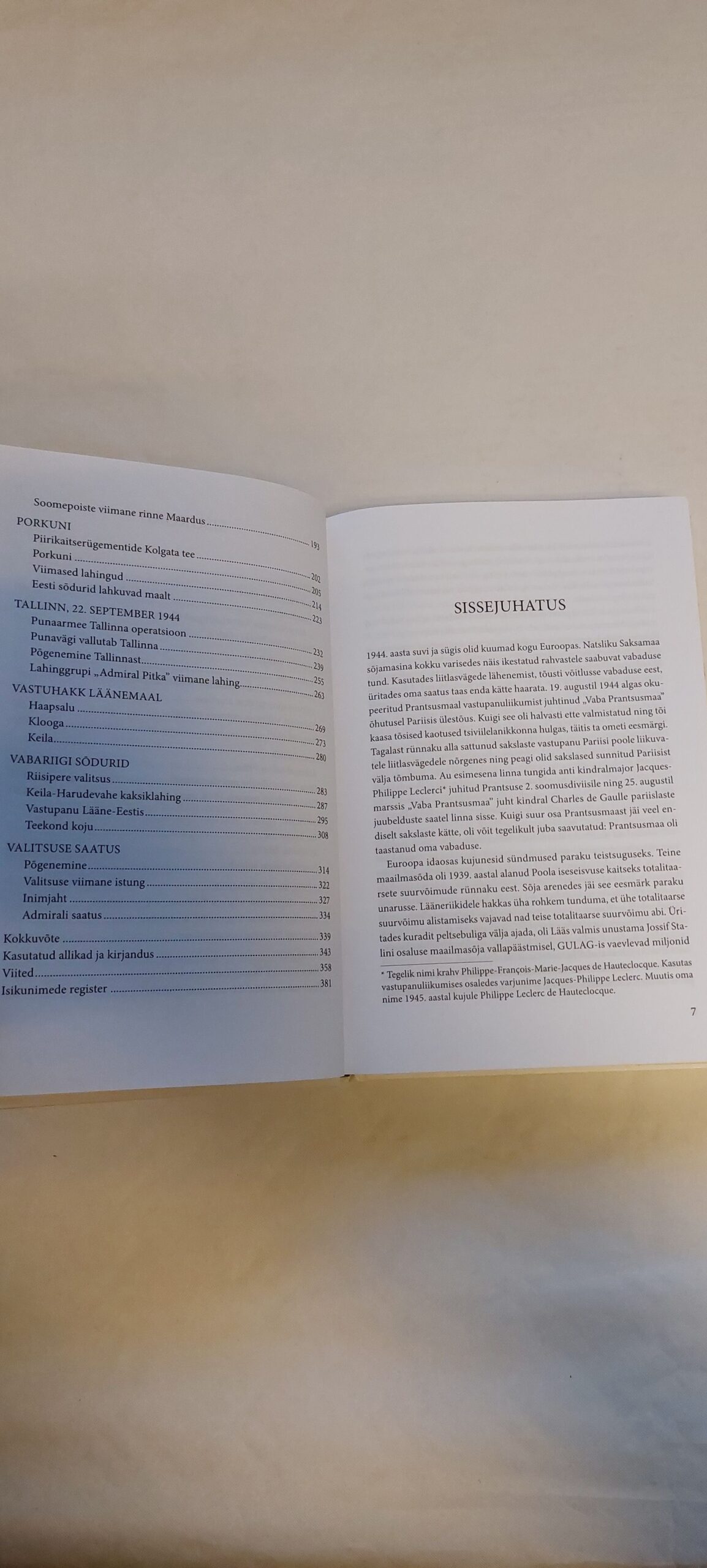 September 1944. Otto Tiefi valitsus. Mart Laar. 2007 - Image 4