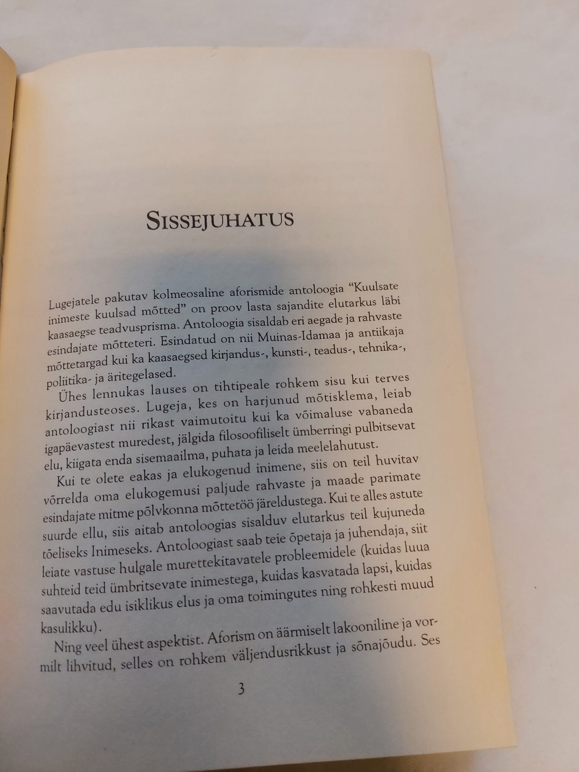 Kuulsate inimeste kuulsad mõtted I osa. Aforismid. Muinas- ja antiikaeg. I. Komarova ja A. Kondrašov. 2000 - Image 3