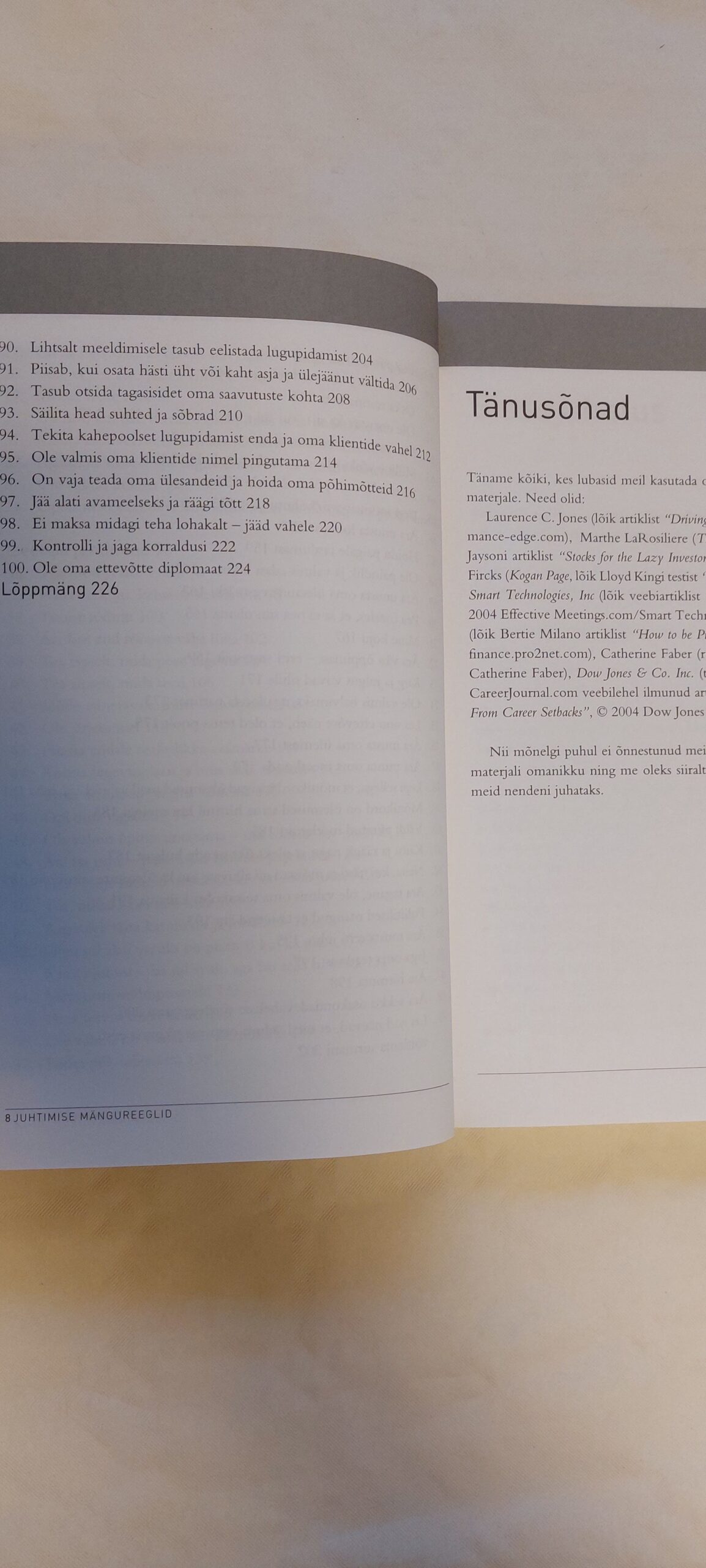 Juhtimise mängureeglid. Richard Templar. 2007 - Image 5