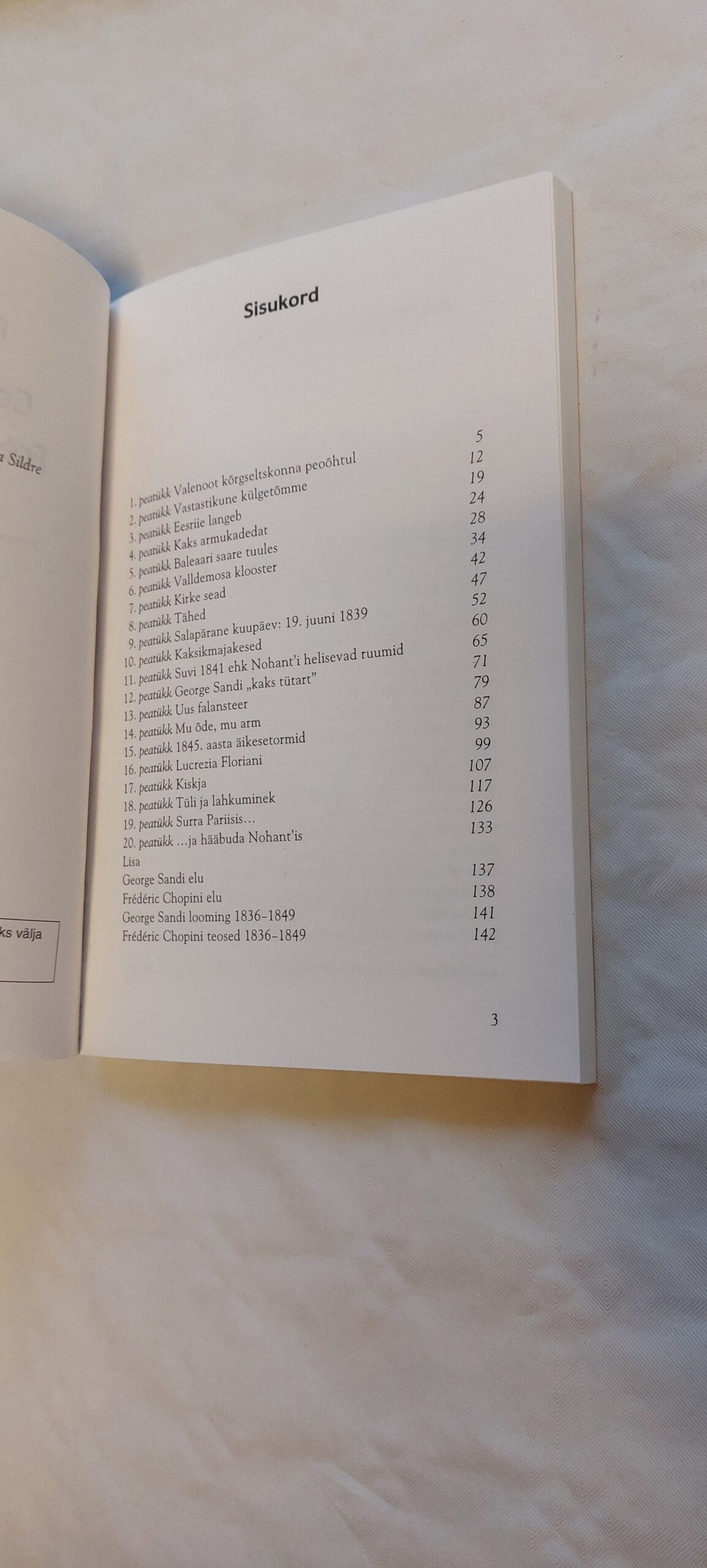 Vastandite kirg George Sand ja Frederic Chopin. Pierre Brunel. 2001 - Image 3