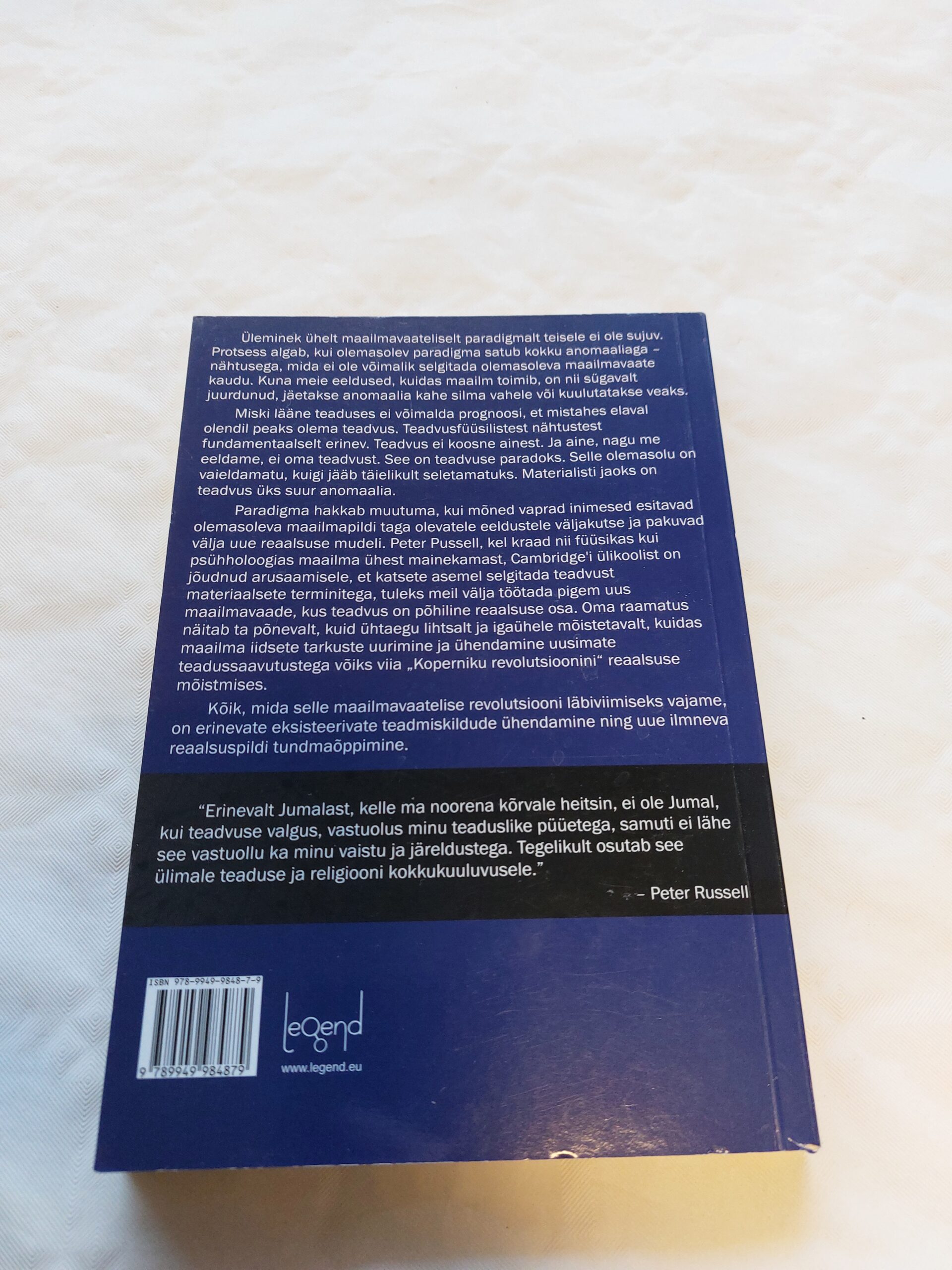 Teadusest jumalani. Peter Russell. 2018 - Image 4