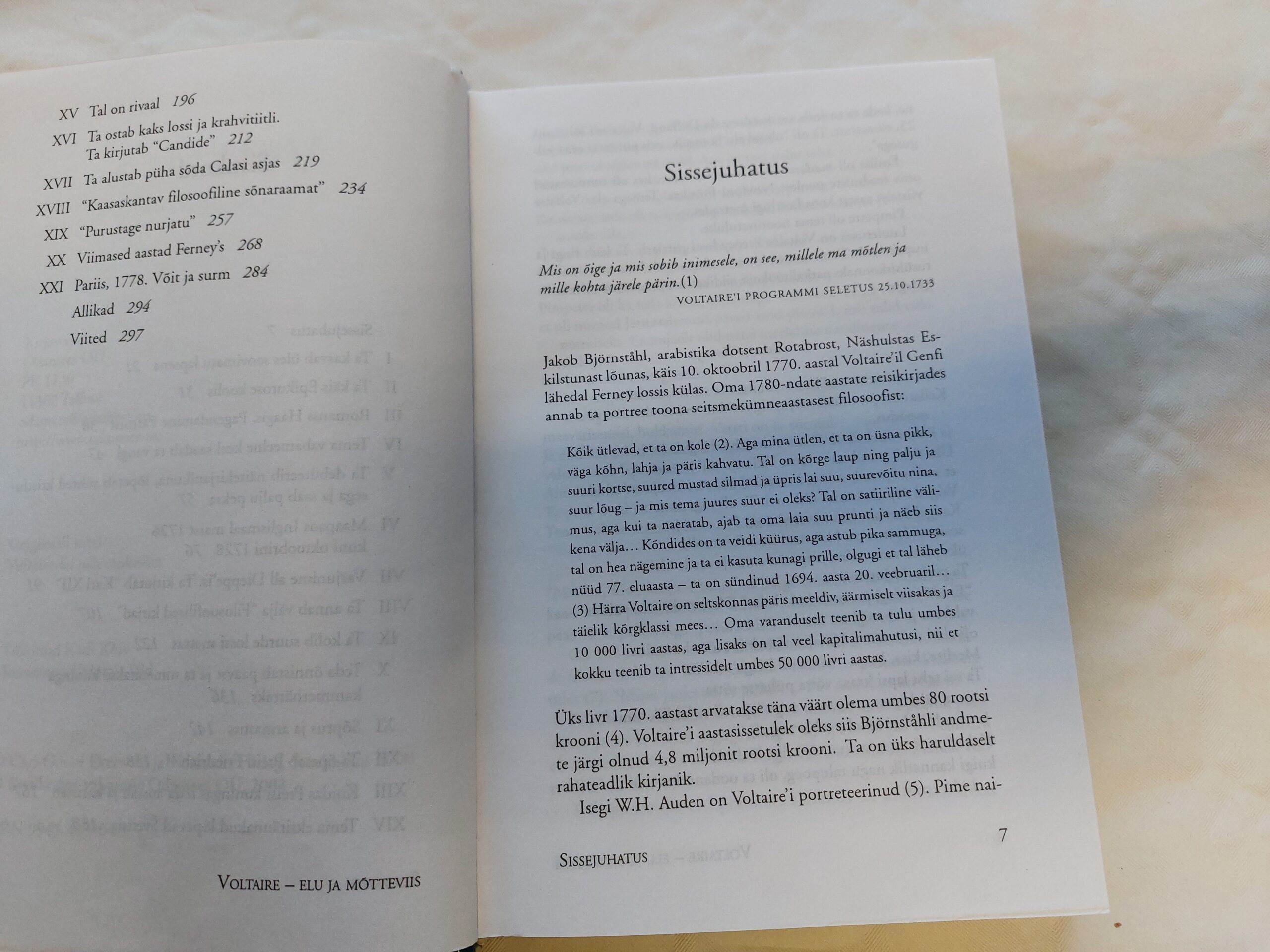 Voltaire - elu ja mõtteviis. Carl-Göran Ekerwald. 2003 - Image 4