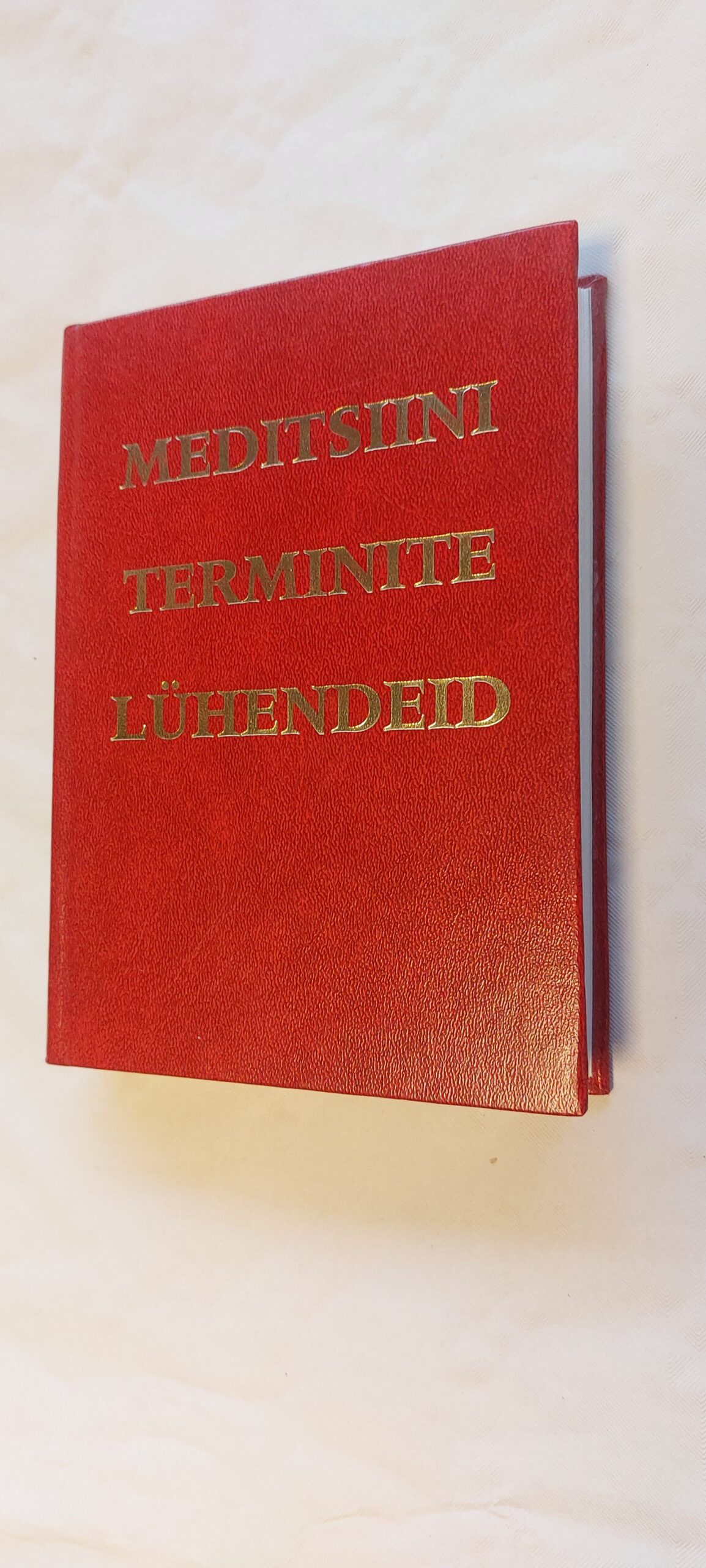 Meditsiini terminite lühendeid. 1999