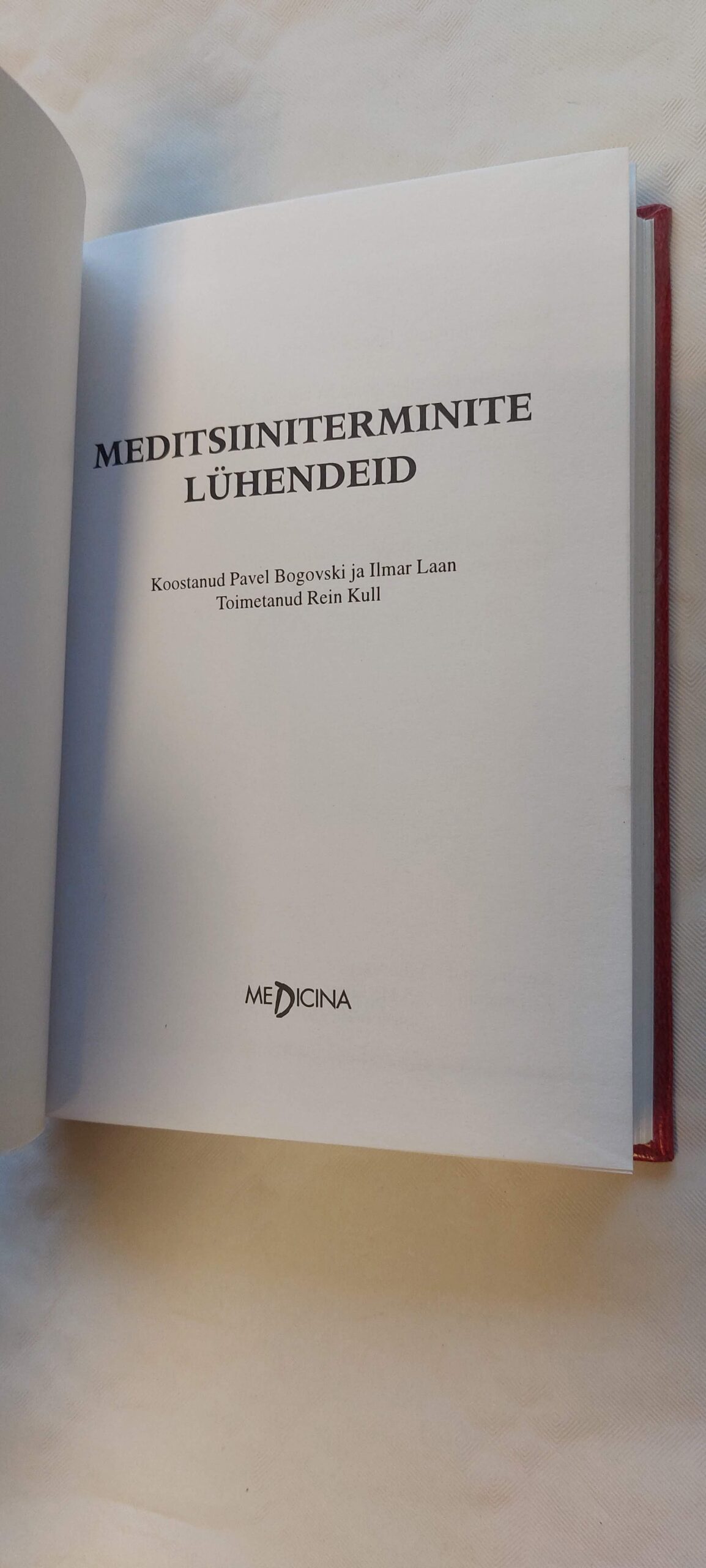 Meditsiini terminite lühendeid. 1999 - Image 2