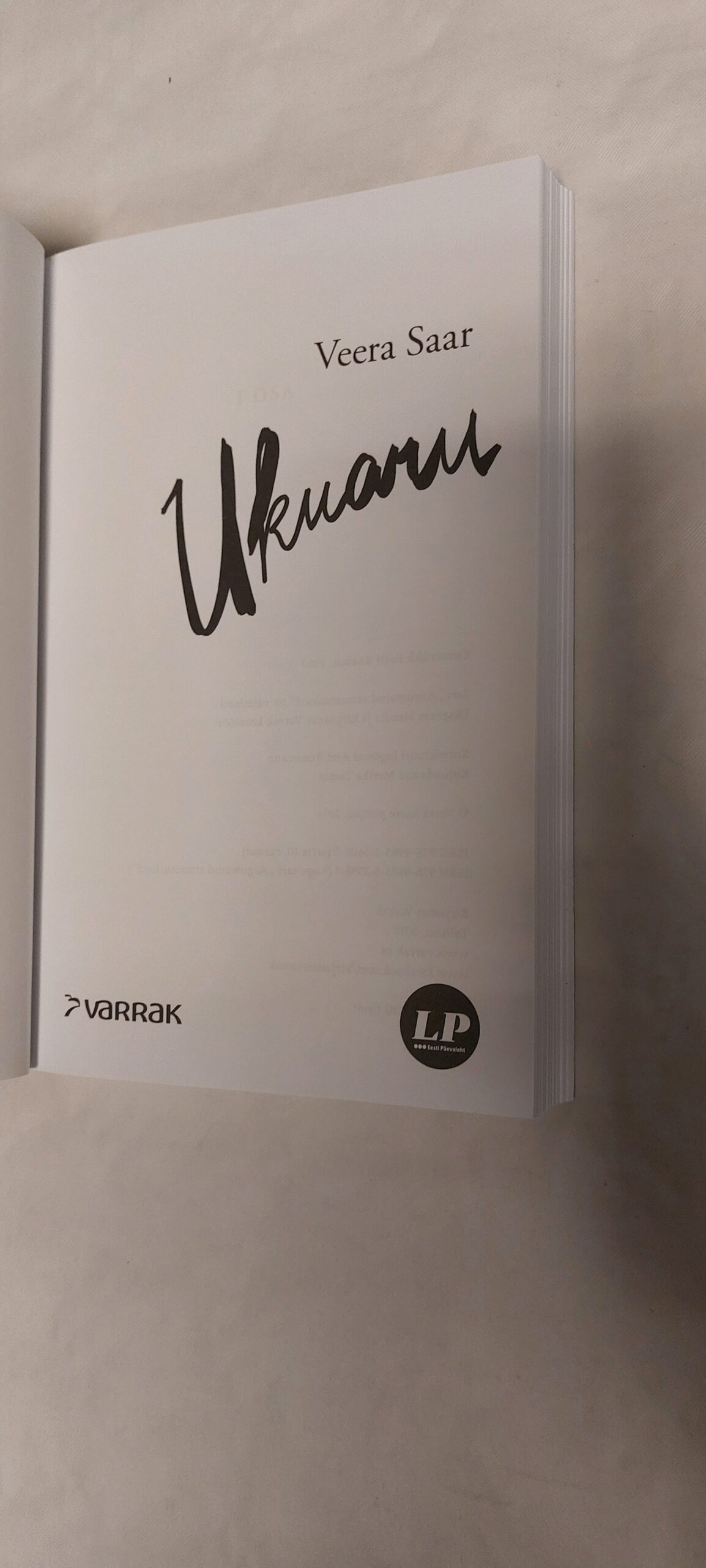 Ukuaru. Veera Saar. 2016 - Image 2