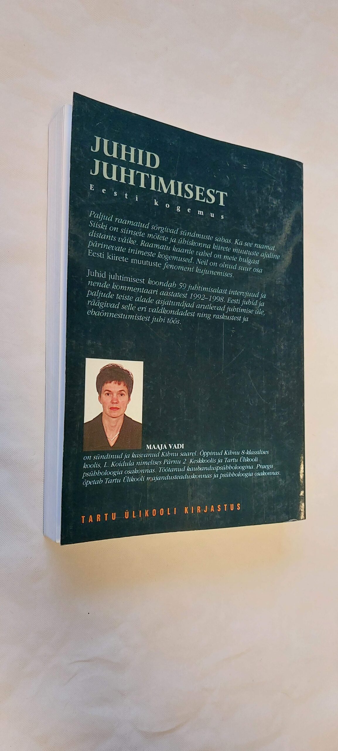 Juhid juhtimisest. Maaja Vadi. 1998 - Image 6