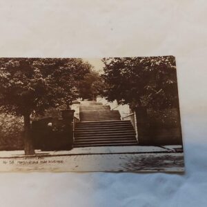 EV AEGNE POSTKAART. TALLINN EESTI HARJUVÄRAVA KIVITREPP.