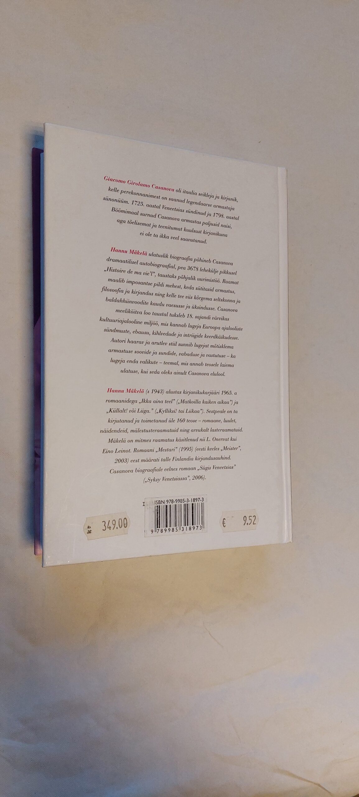 Casanova. Hannu Mäkelä. 2009 - Image 5