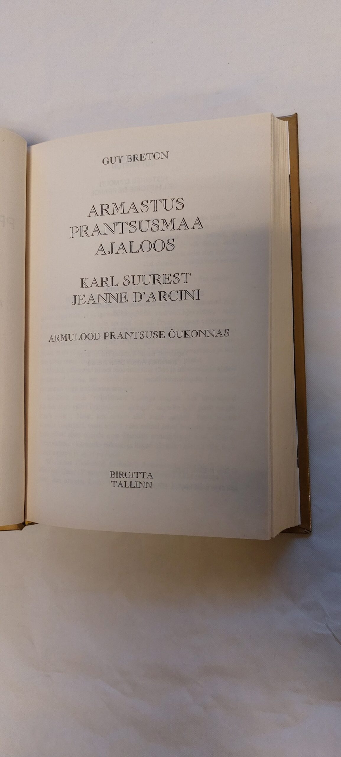 Armastus Prantsusmaa ajaloos. Guy Breton. - Image 2