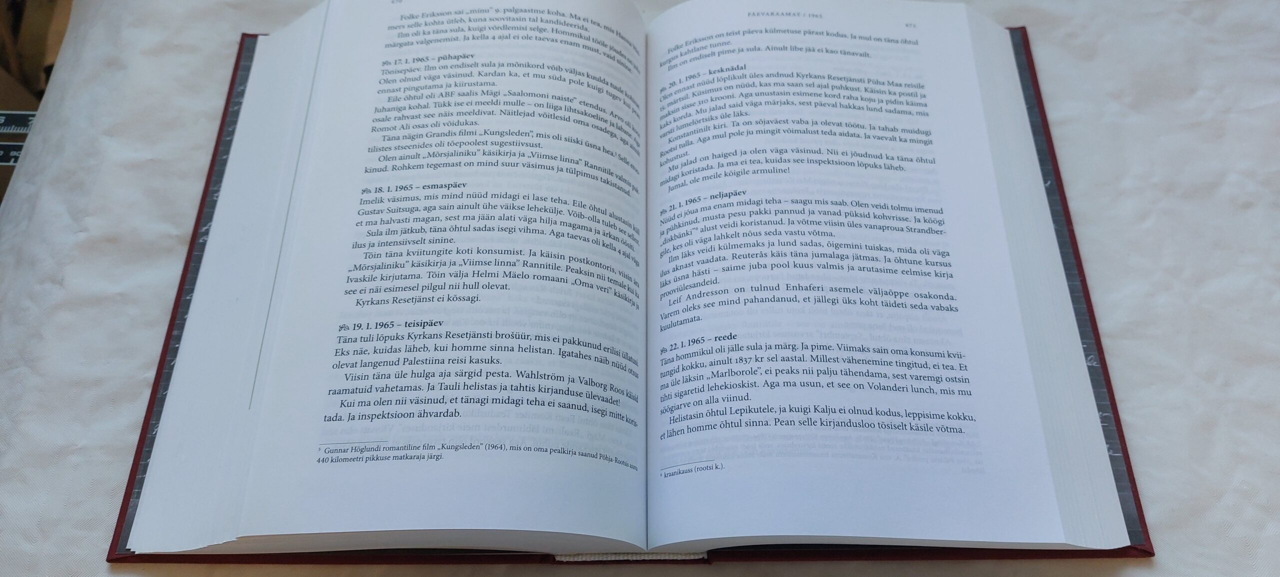 Päevaraamat 1957-1968. Karl Ristikivi. 2008 - Image 5