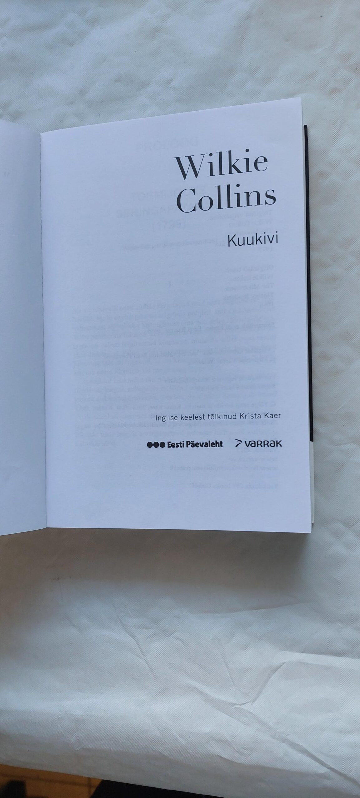 Kuukivi. Wilkie Collins. 2013 - Image 3