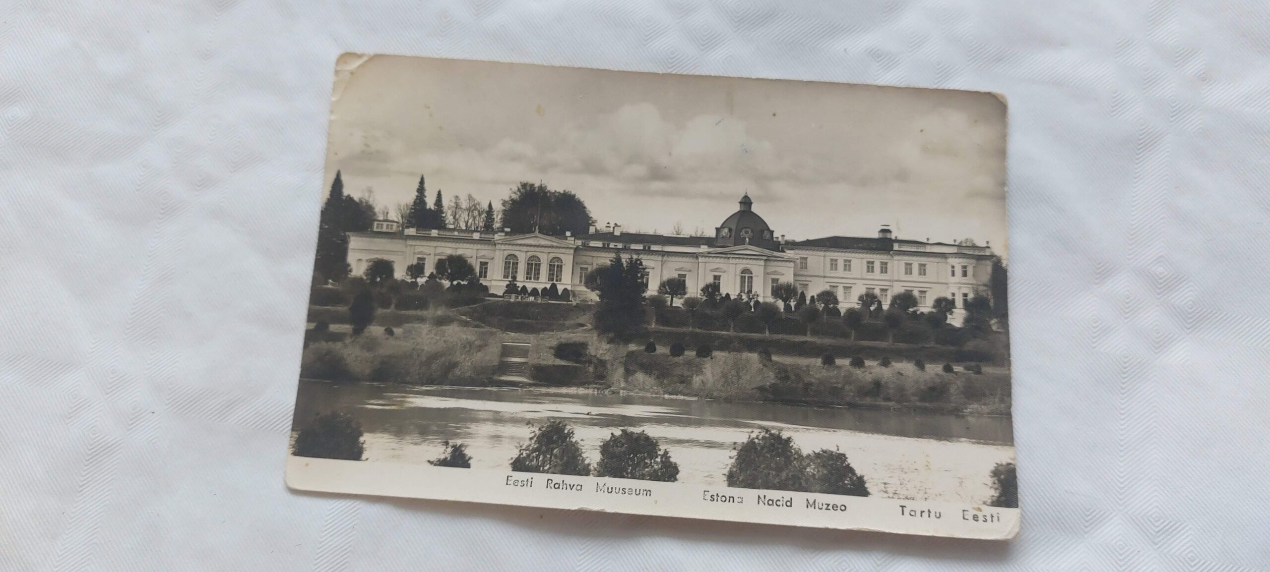 EV AEGNE POSTKAART. EESTI RAHVA MUUSEUM TARTU EESTI.