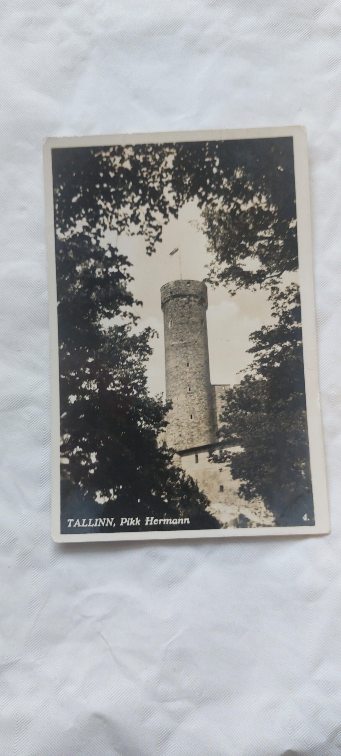 EV AEGNE POSTKAART. TALLINN, PIKK HERMANN. 1933