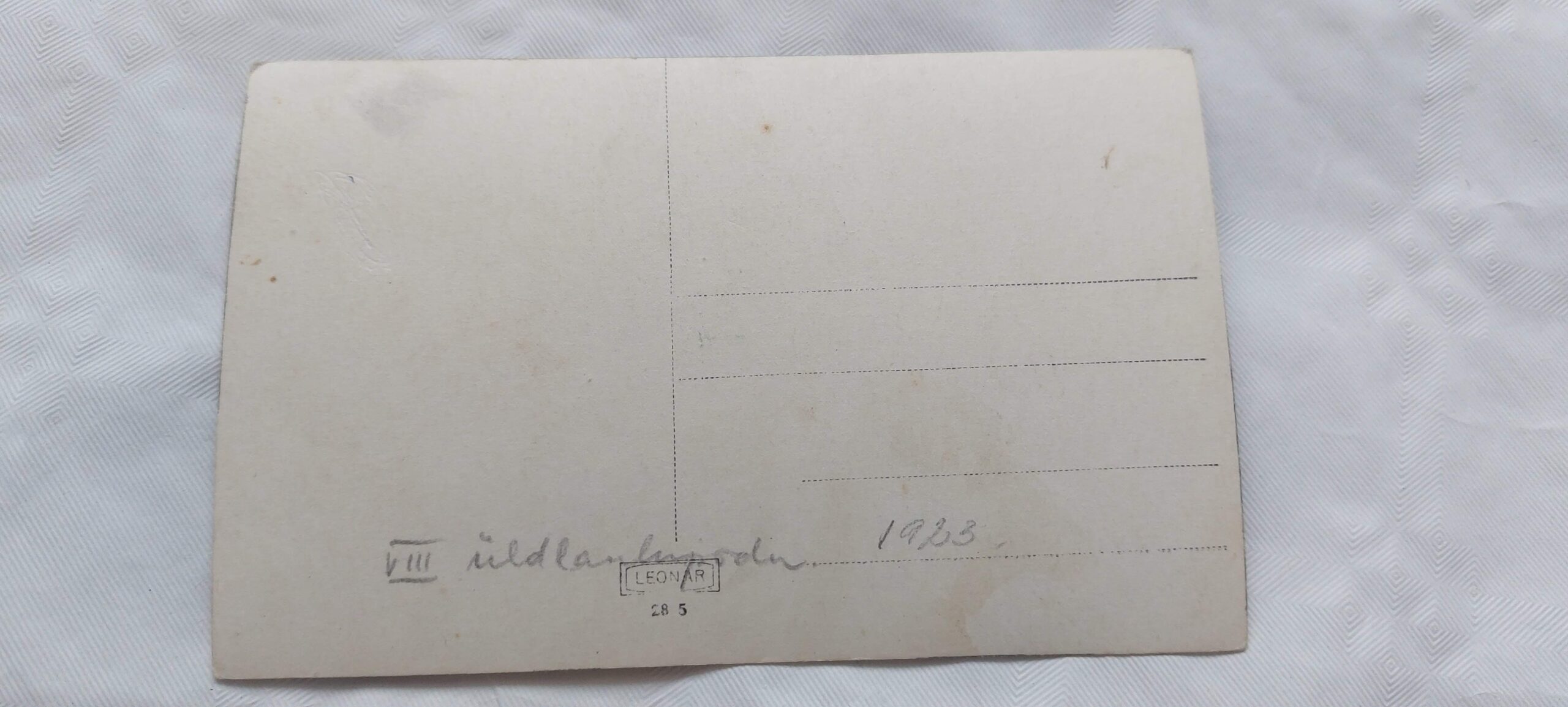 EV AEGNE POSTKAART. - Image 2