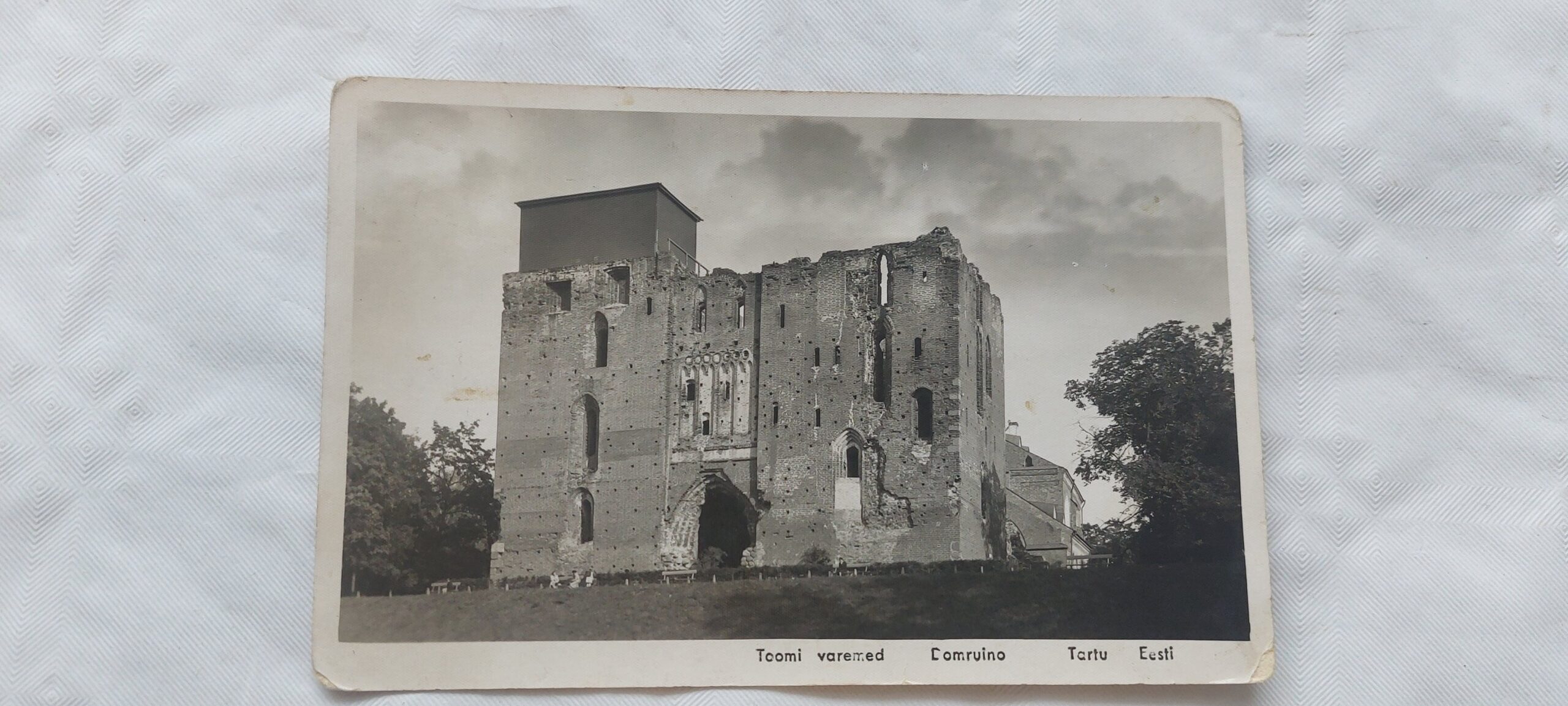 EV AEGNE POSTKAART. TOOMI VAREMED, TARTU.