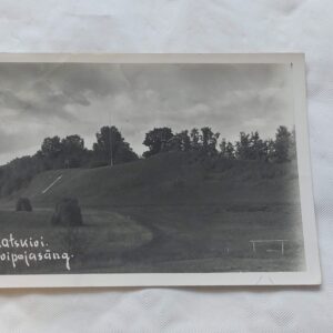 EV AEGNE POSTKAART. ALATSKIVI. KALEVIPOJASÄNG.