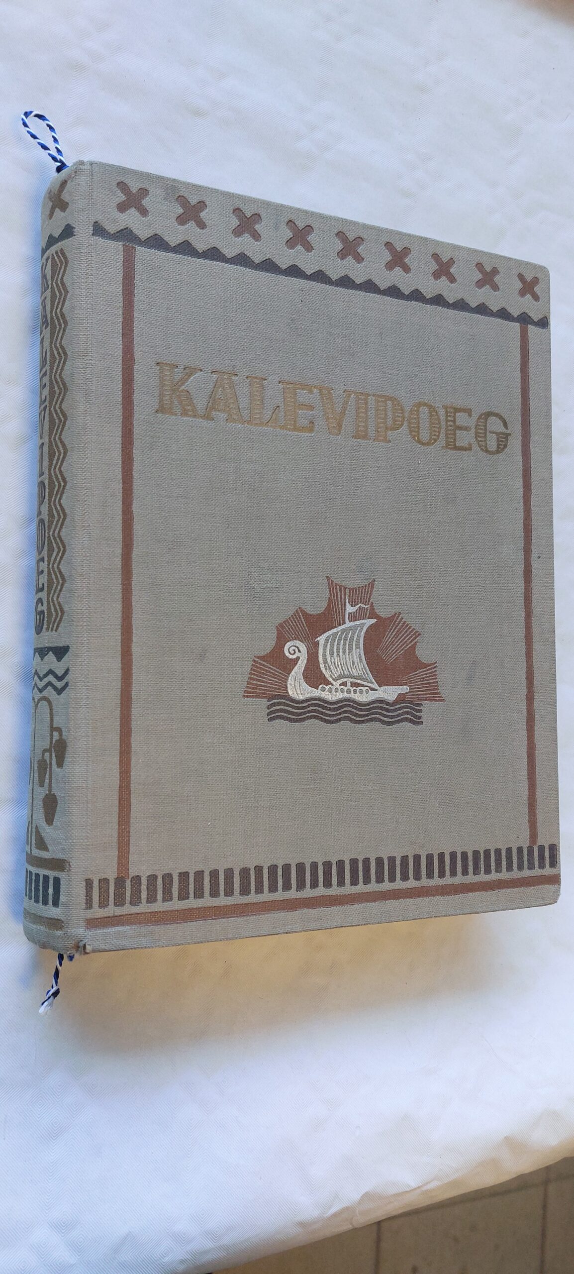 Kalevipoeg (TASKA kalingurköites). Fr. R. Kreutzwald. 1935