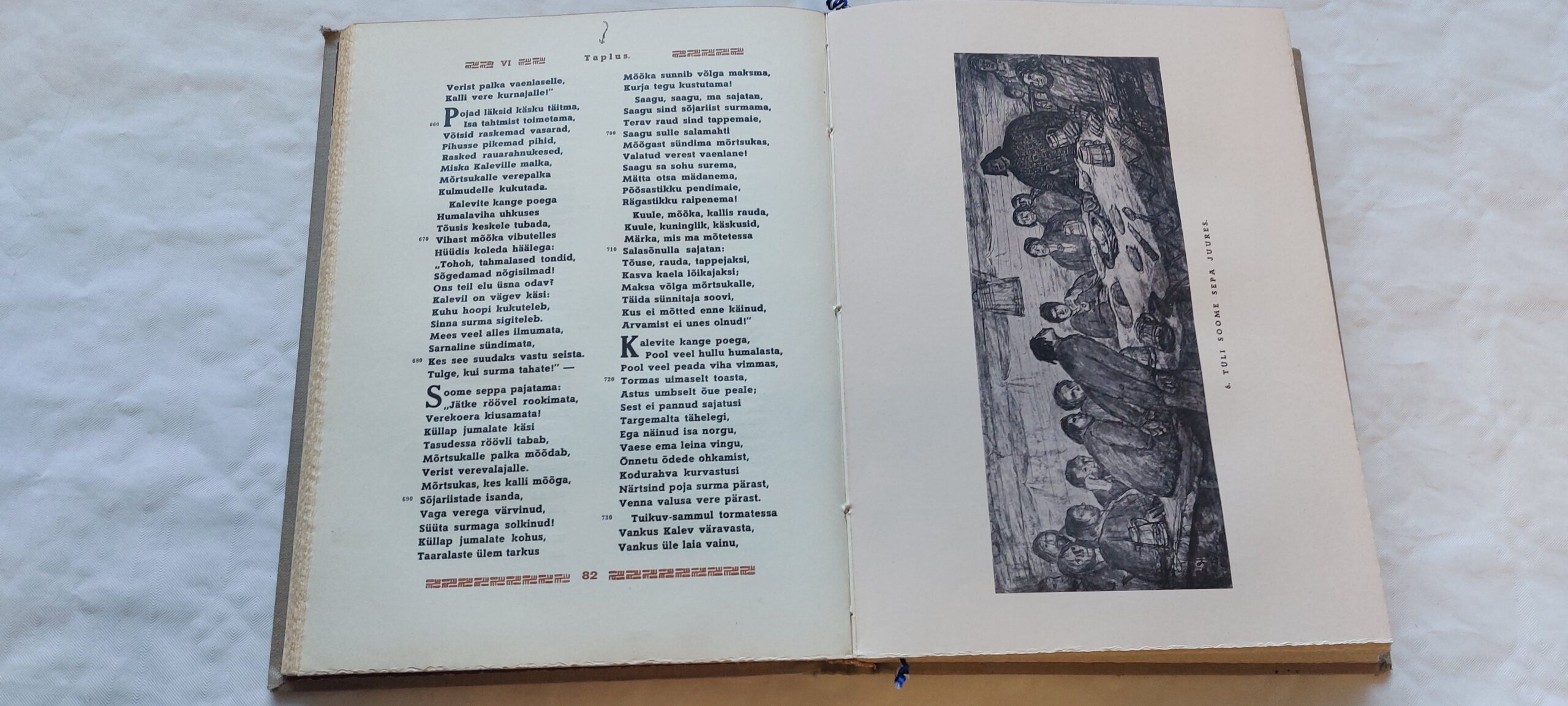 Kalevipoeg (TASKA kalingurköites). Fr. R. Kreutzwald. 1935 - Image 5