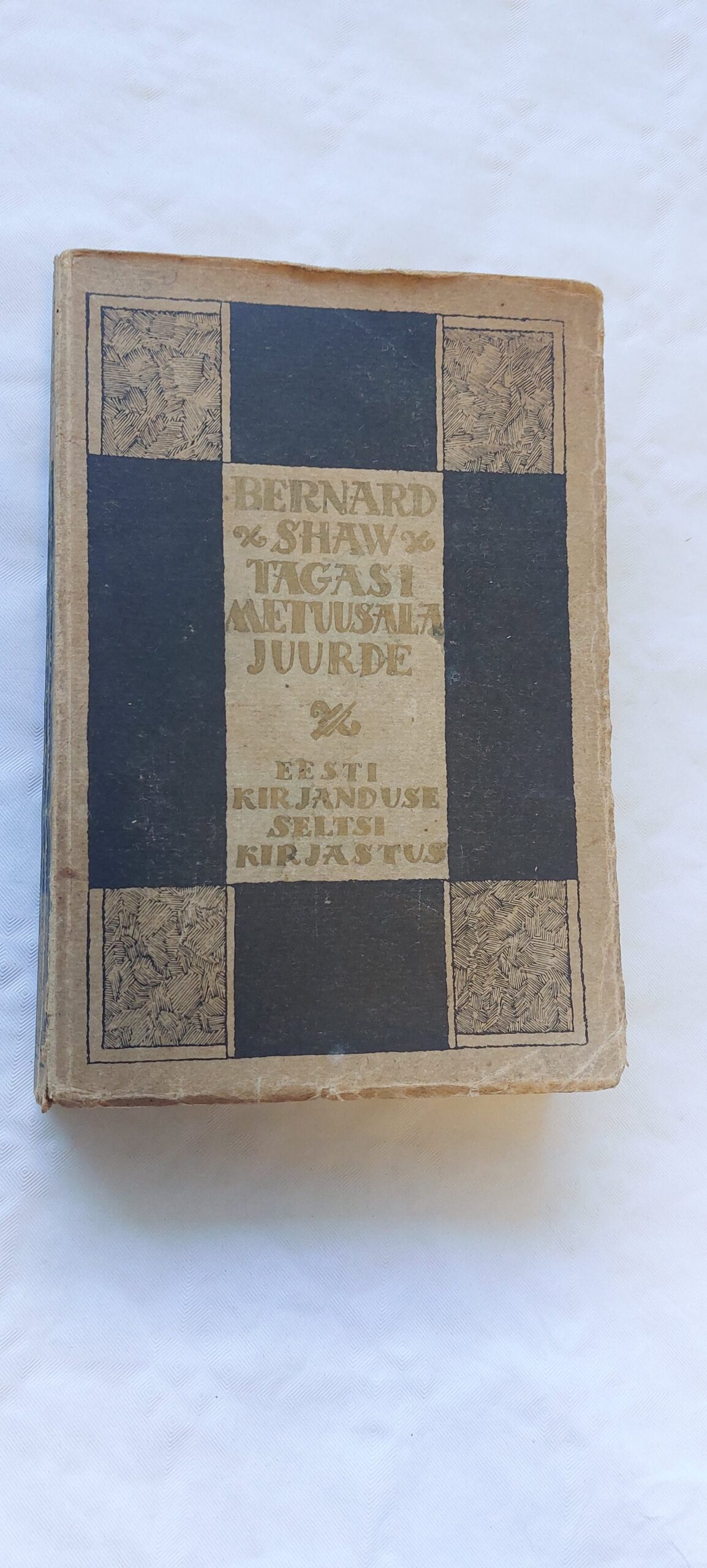 Tagasi metuusala juurde. Bernard Shaw. 1931