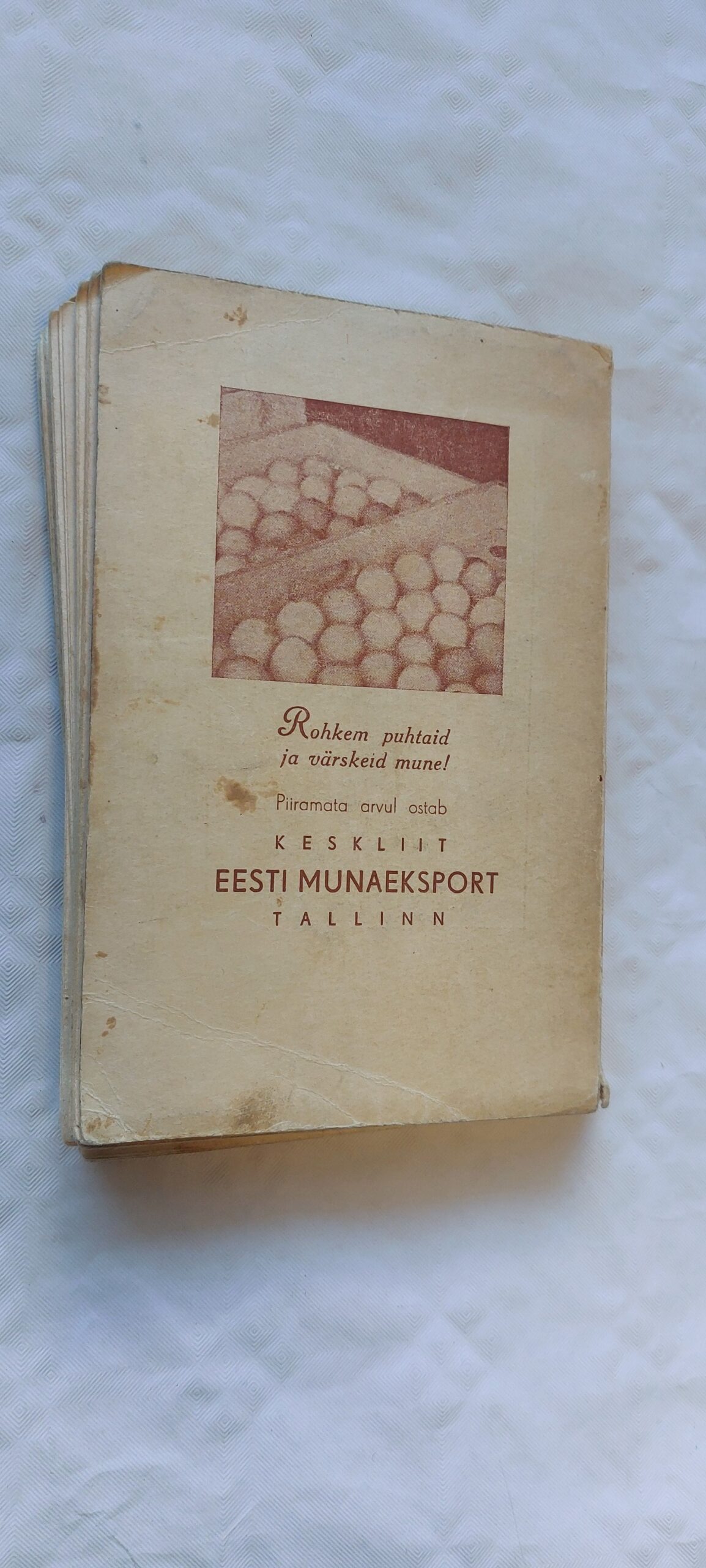 Ajaviite-taskuraamat. Elmar Nugis. 1939 - Image 4