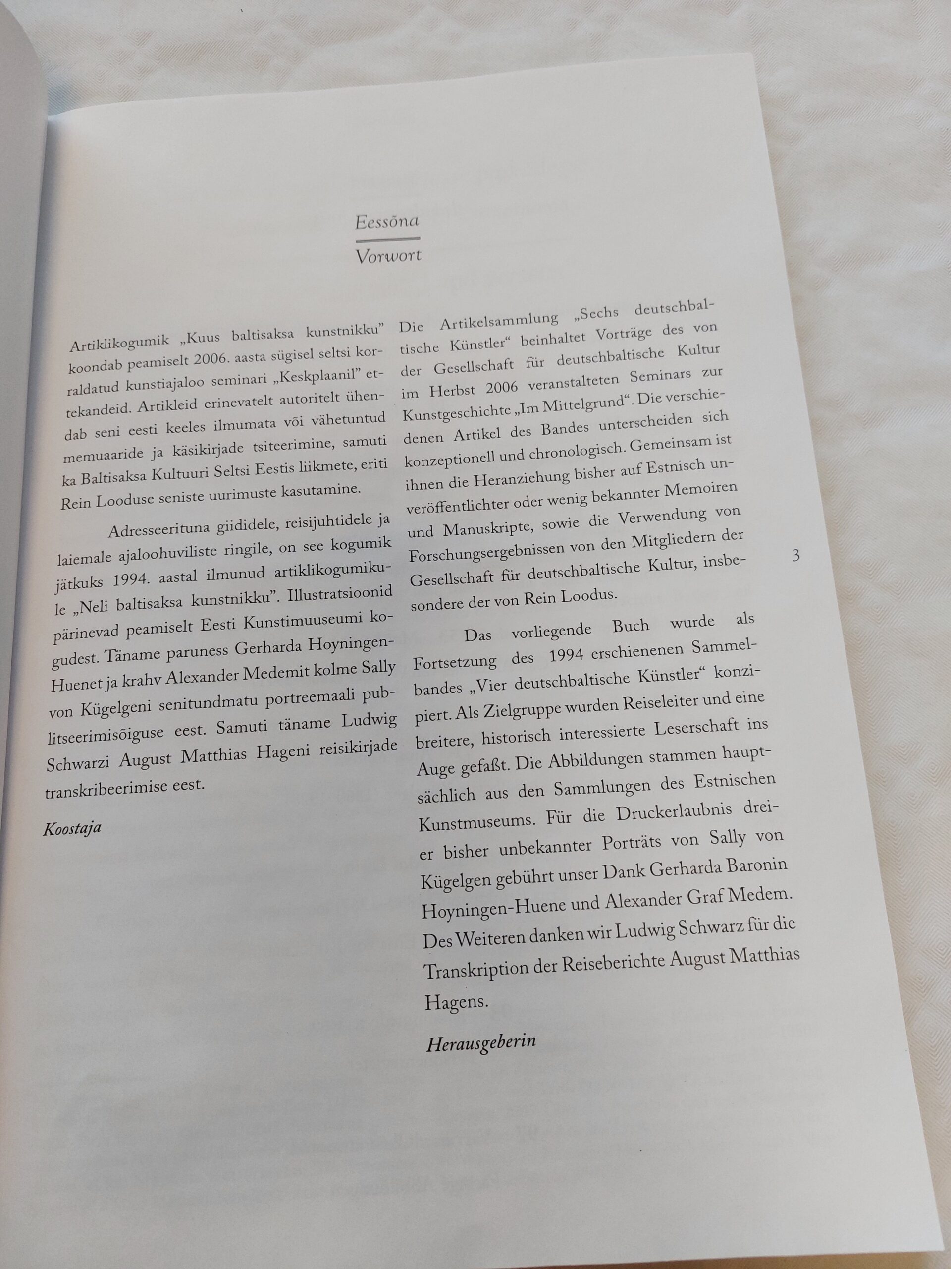 Kuus baltisaksa kunstnikku / Sechs deutchbaltische Künstler. i Levin, Moonika Teemus, Epp Preem, Anne Untera. 2008 - Image 3