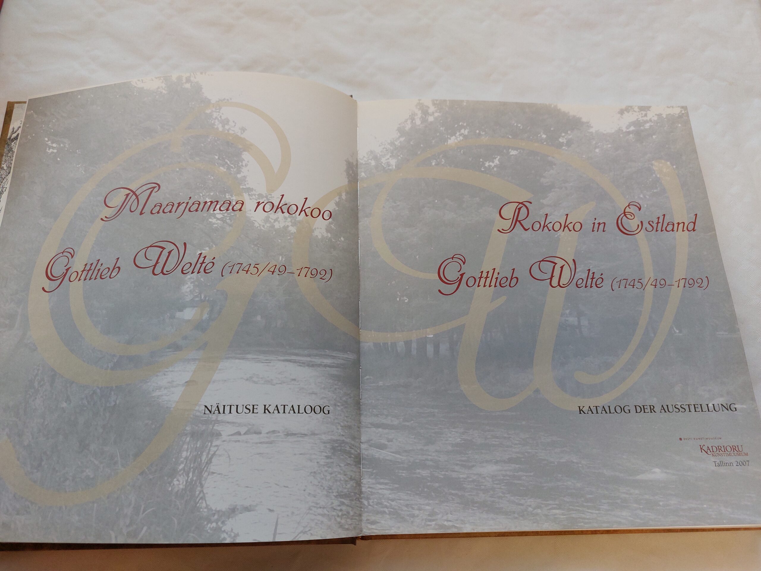 Maarjamaa rokokoo / Rokoko in Estland. Gottlieb Welte. 2007 - Image 2