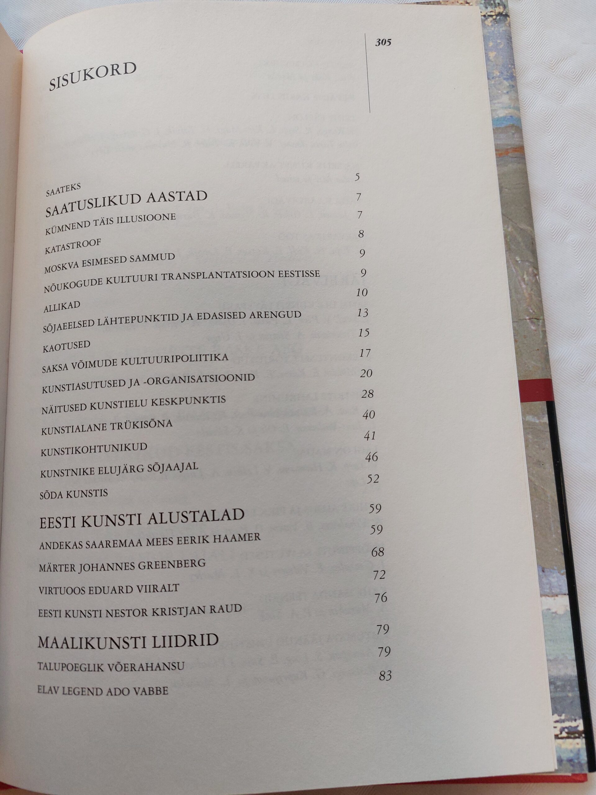Muusad ei vaikinud. Kunst Eestis sõja-aastail 1941-1944. Kaalu Kirme. 2007 - Image 5