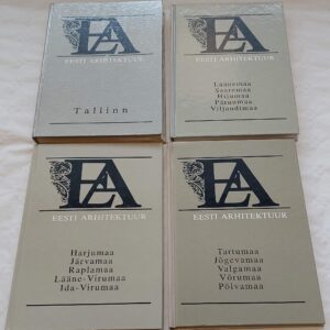 Eesti arhitektuur (I-IV. osa). Villem Raam.