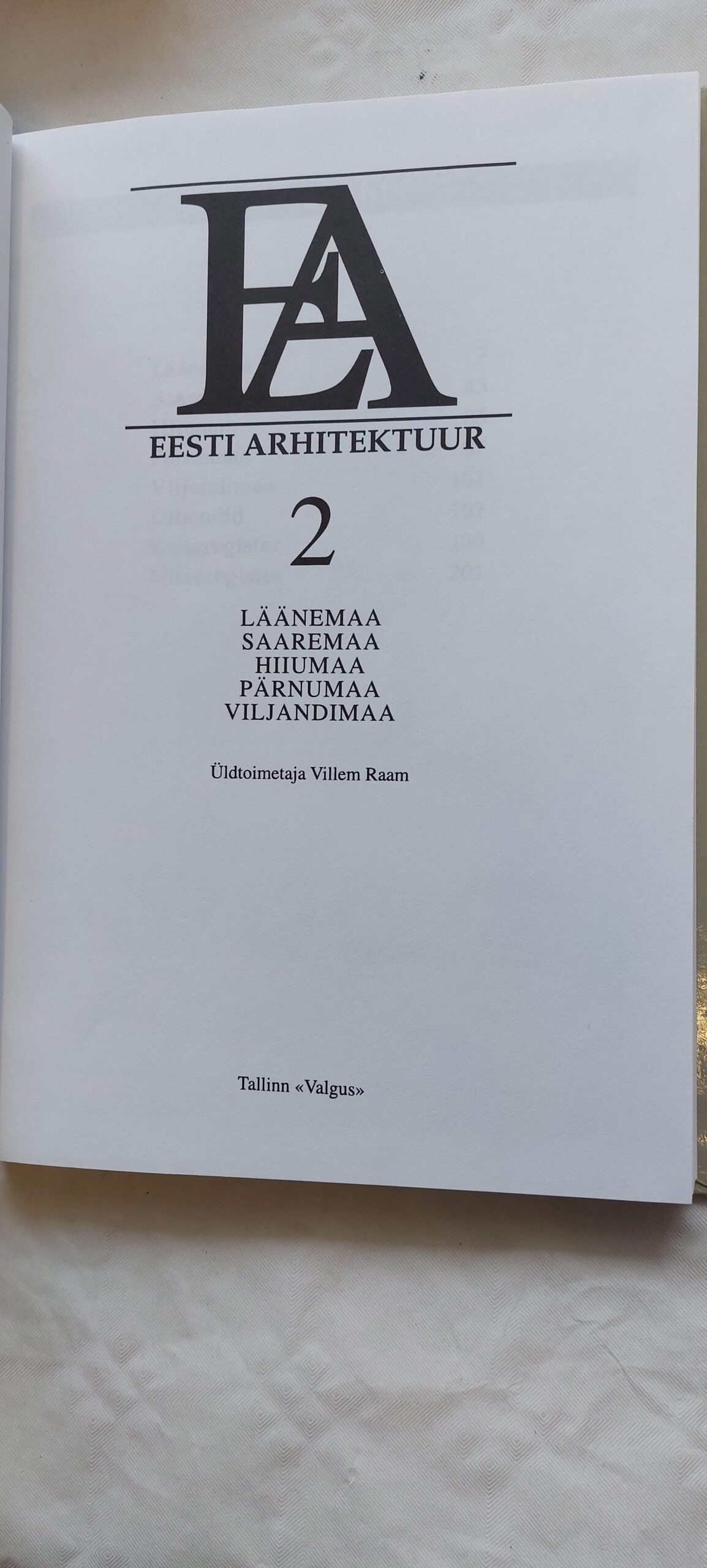 Eesti arhitektuur (I-IV. osa). Villem Raam. - Image 10