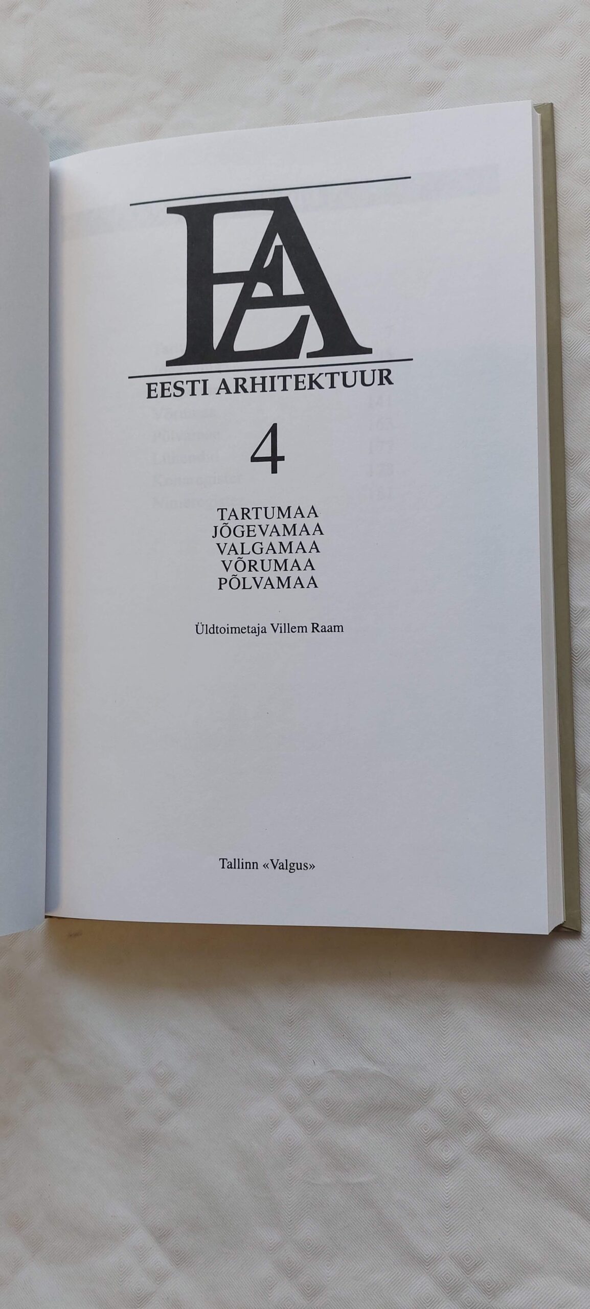 Eesti arhitektuur (I-IV. osa). Villem Raam. - Image 11
