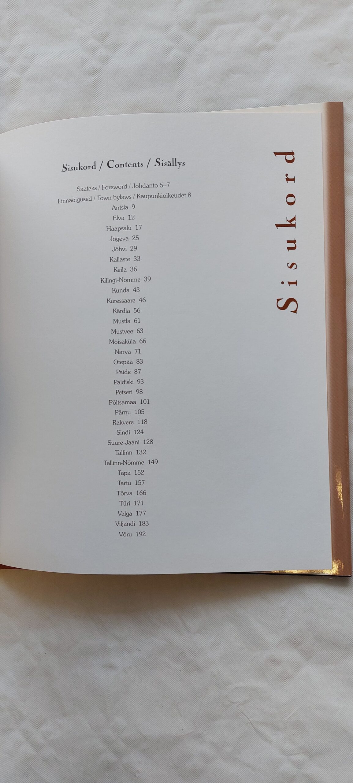 Eesti linnad. Estonian Towns. Viron kaupungit. 2004 - Image 3