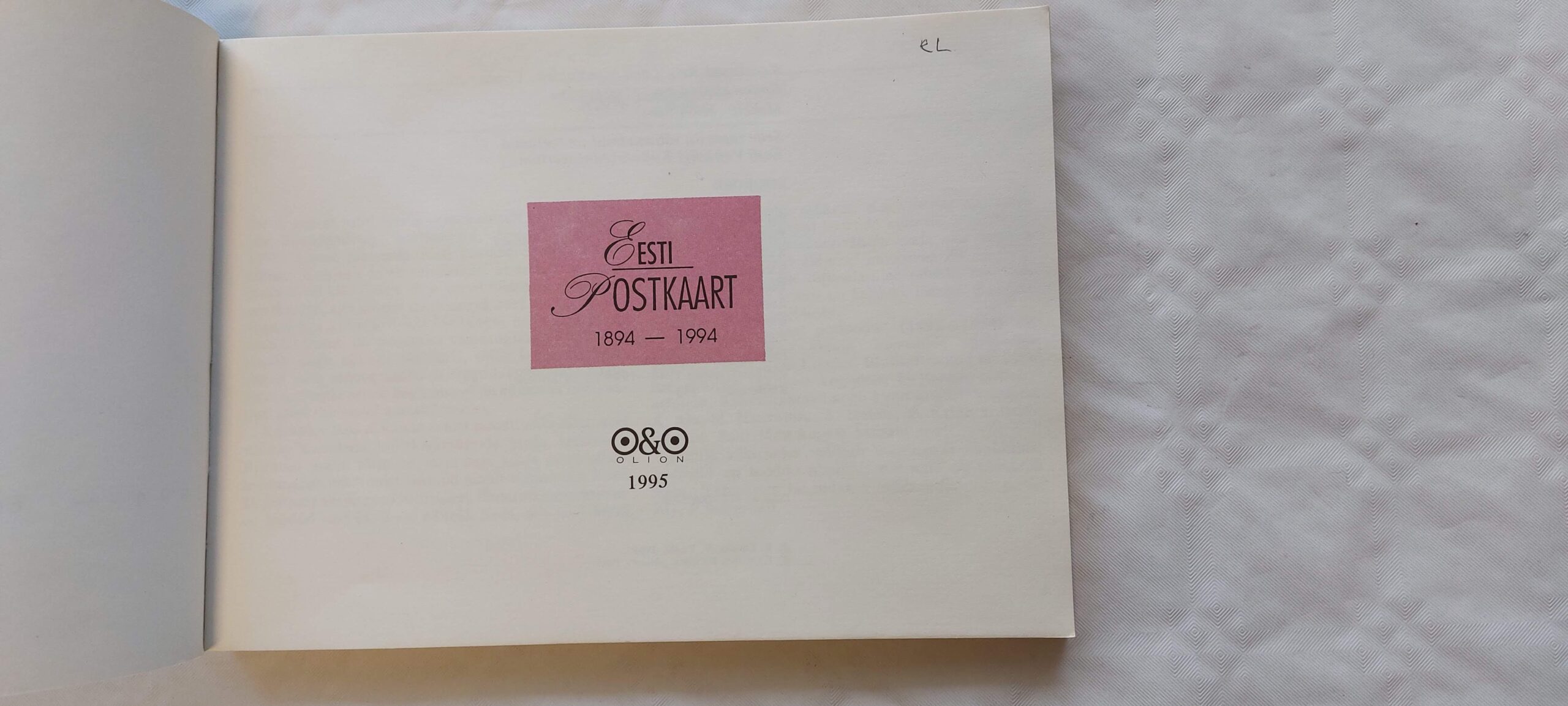 Eesti Postkaart 1894-1994. - Image 2