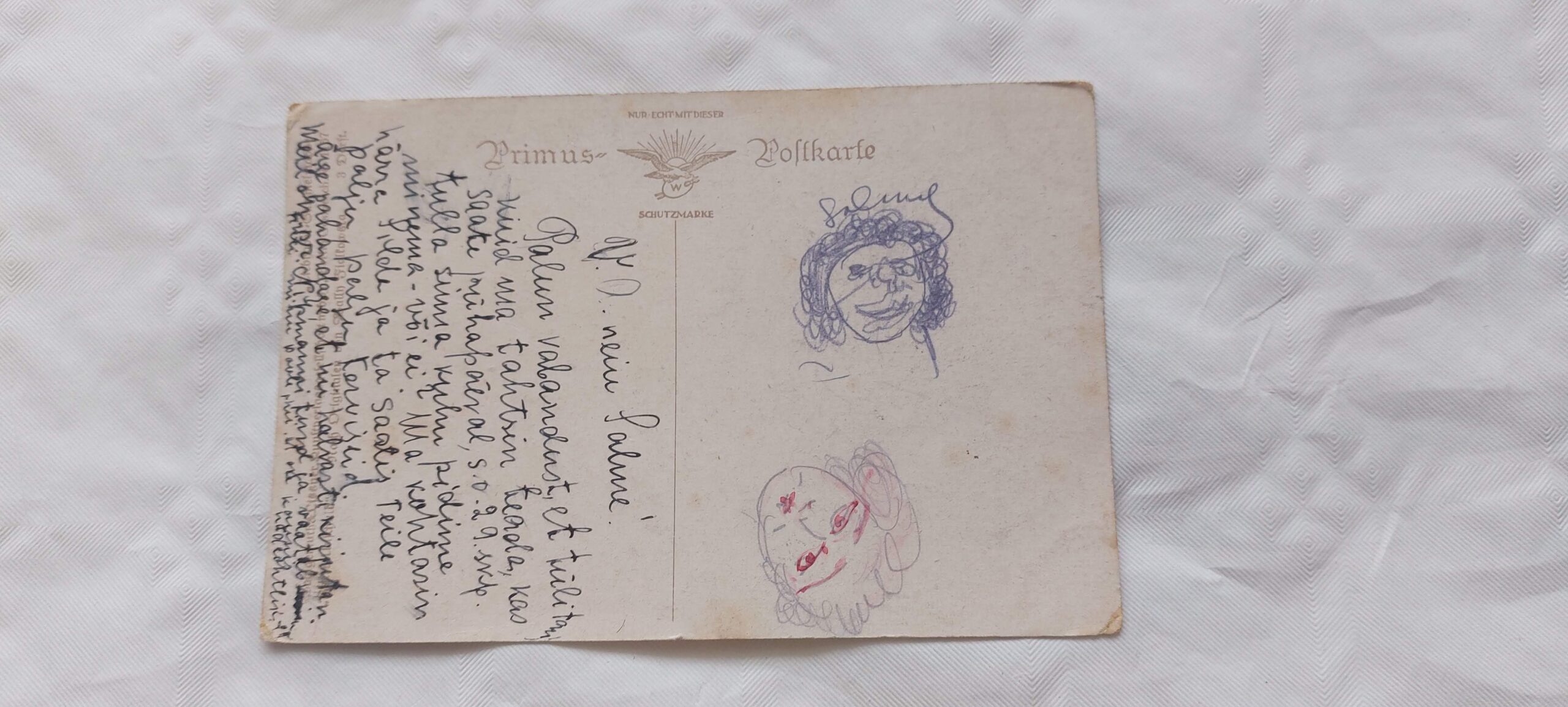 EW AEGNE POSTKAART. - Image 2